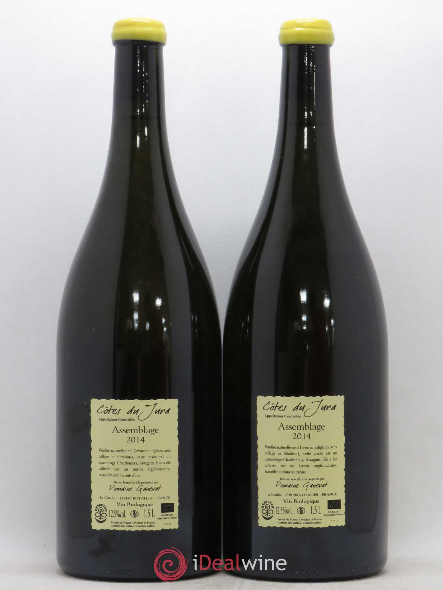 Côtes du Jura Cuvée Orégane Jean-François Ganevat (Domaine) 2014 - Lot de 2 magnums - 1