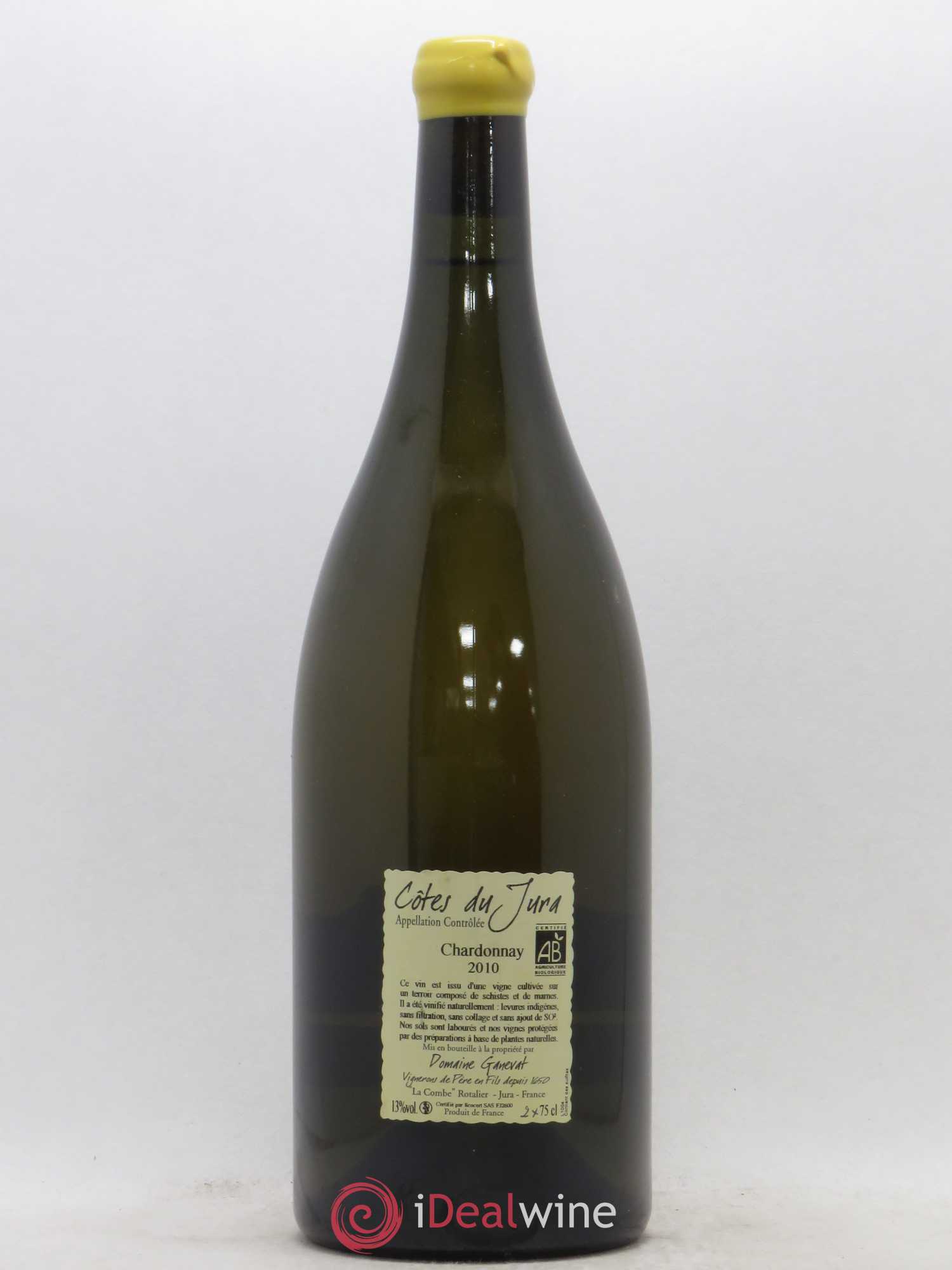 Côtes du Jura Grusse en Billat Jean-François Ganevat (Domaine) 2010 - Lot de 1 magnum - 1
