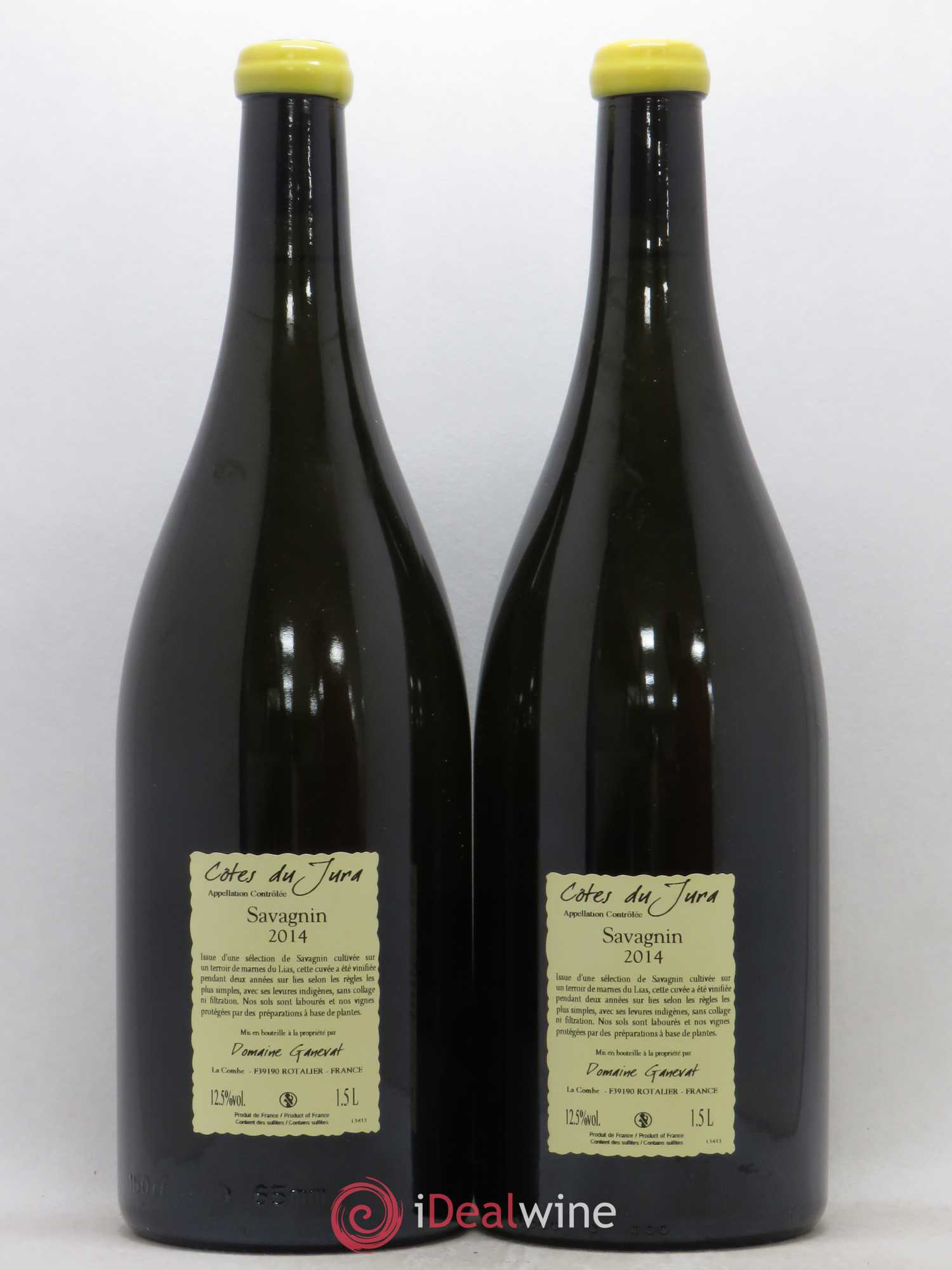 Côtes du Jura Sous la Roche Jean-François Ganevat (Domaine) 2014 - Lot de 2 magnums - 1
