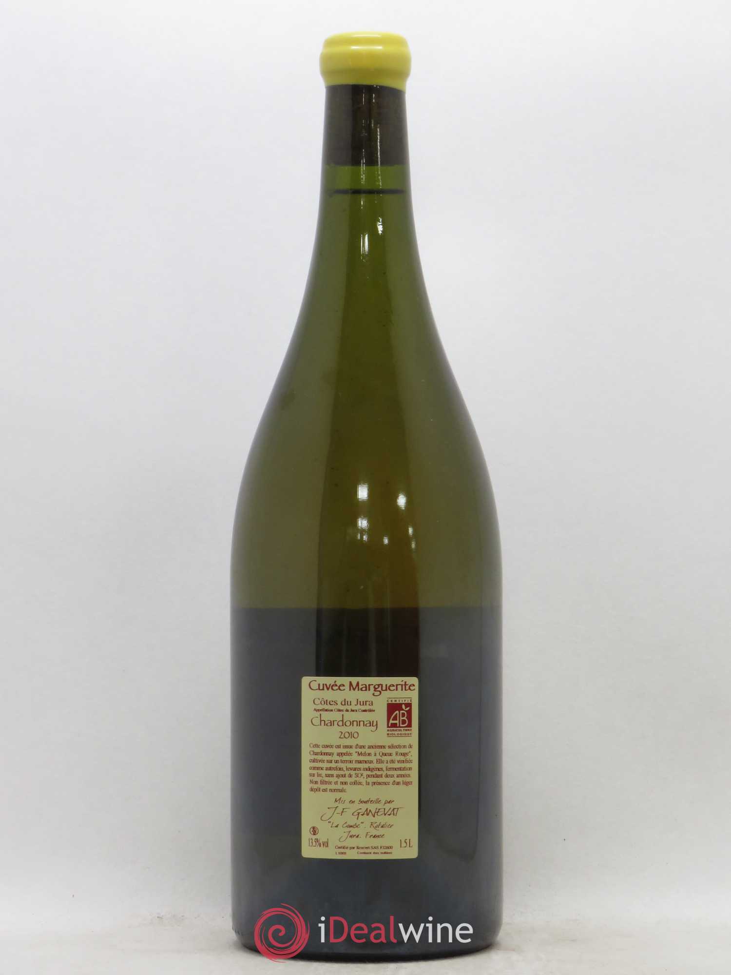Côtes du Jura Cuvée Marguerite Jean-François Ganevat (Domaine) 2010 - Lot de 1 magnum - 1