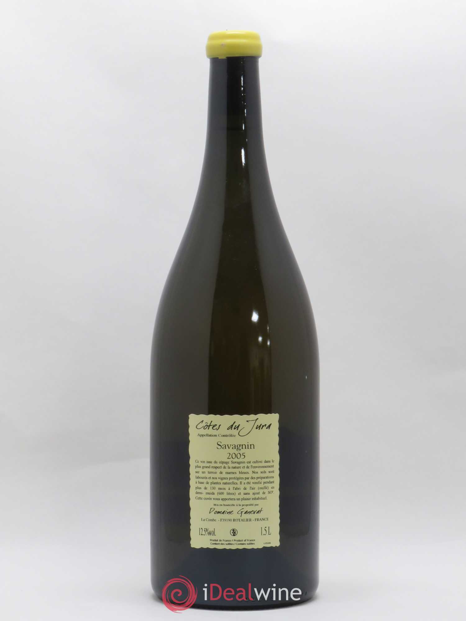Côtes du Jura Les Vignes de mon Père Jean-François Ganevat (Domaine) 2005 - Lot de 1 magnum - 1