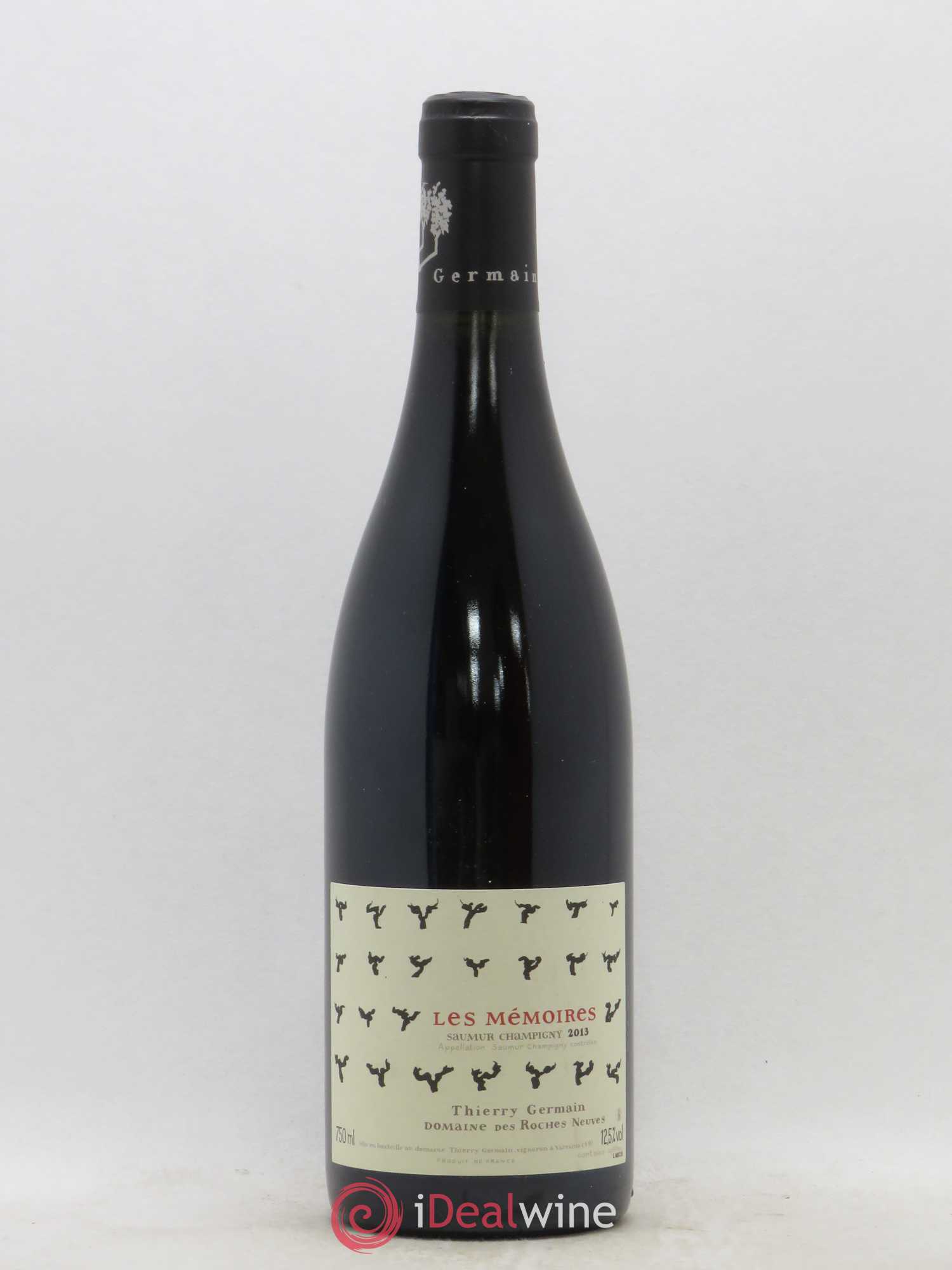 Saumur-Champigny Les Mémoires Domaine des Roches Neuves - Thierry Germain 2013 - Lot de 1 bouteille - 0