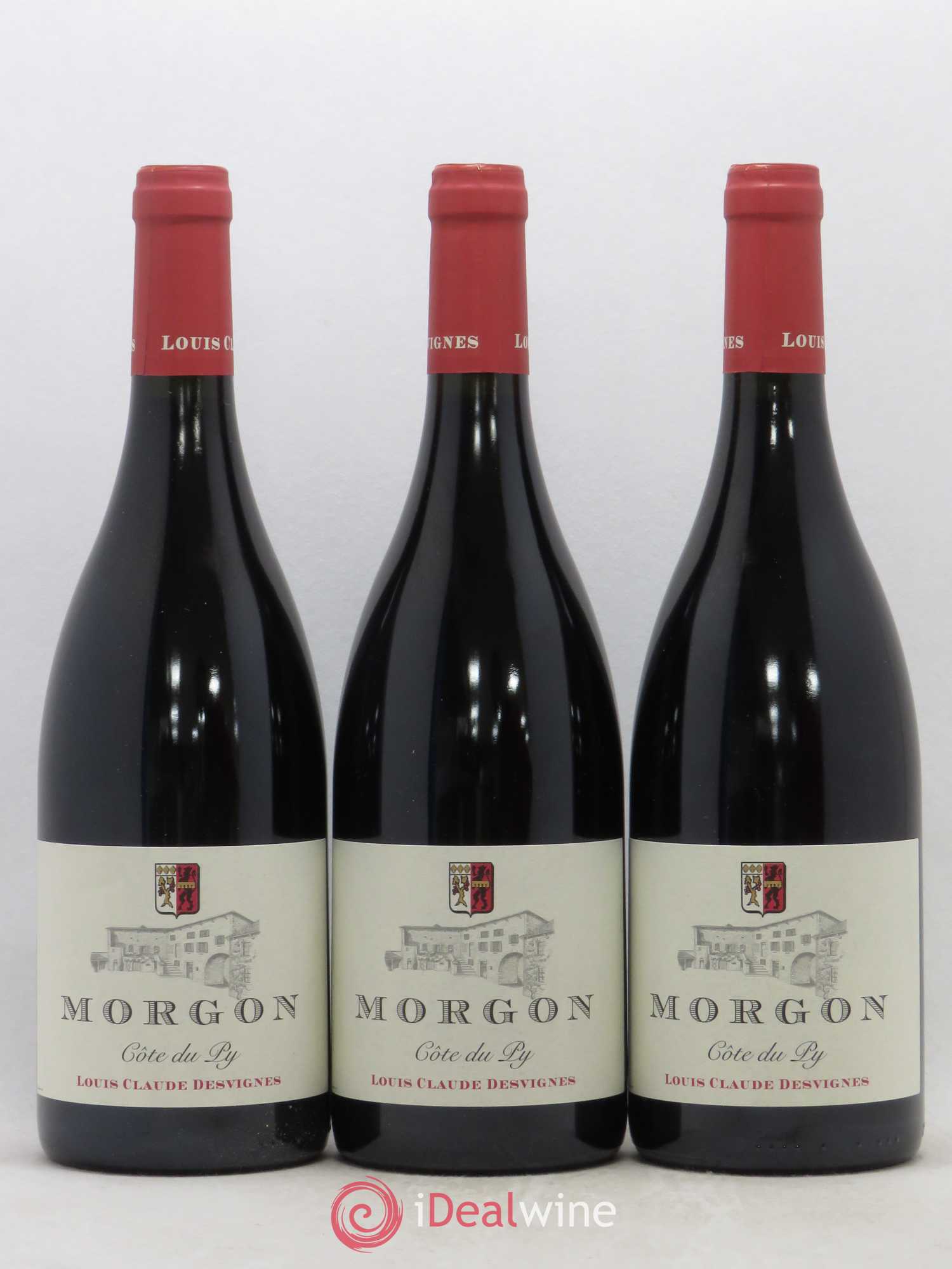 Morgon Côte du Py Louis-Claude Desvignes 2016 - Lot de 3 bouteilles - 0