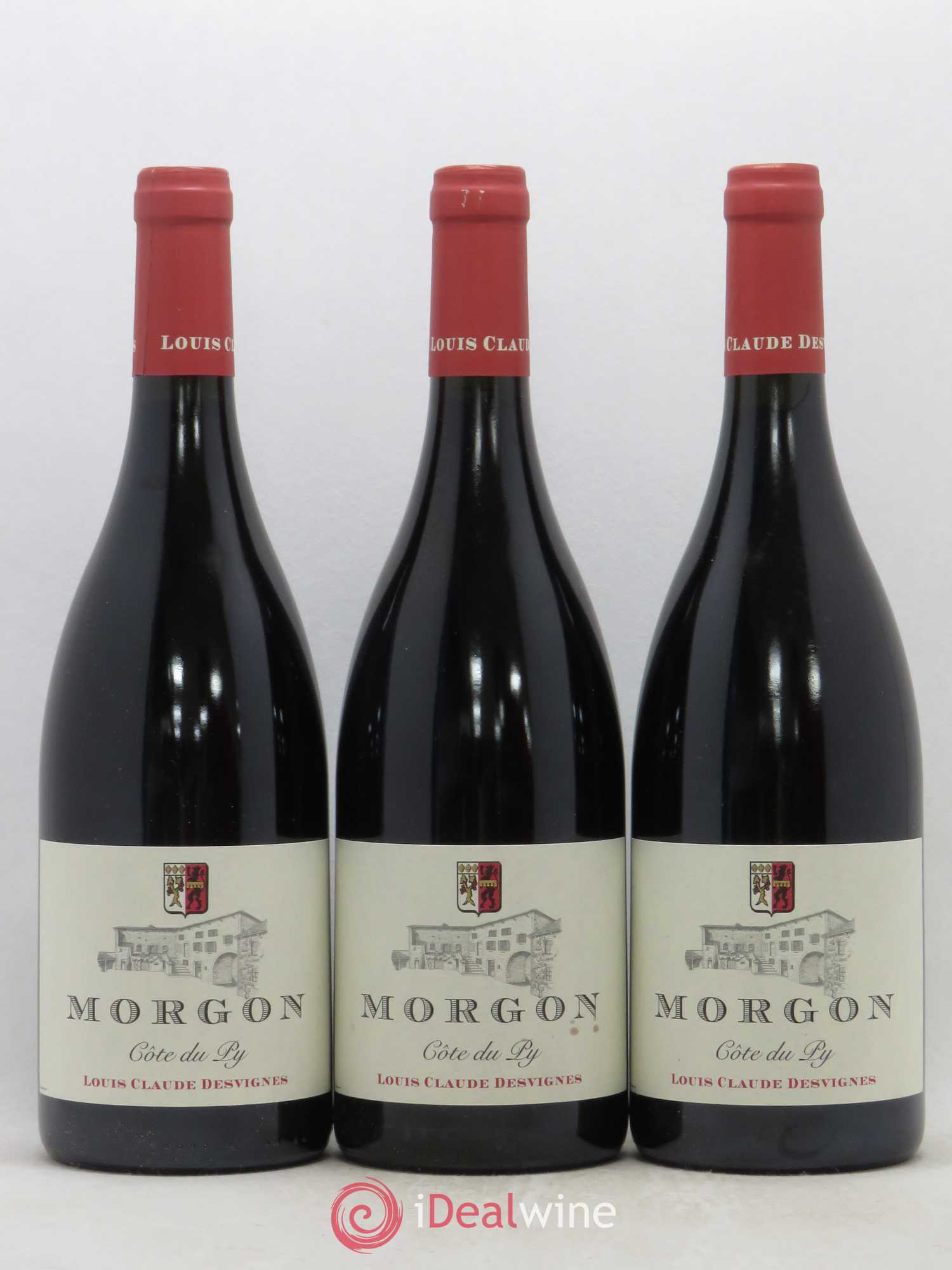 Morgon Côte du Py Louis-Claude Desvignes 2016 - Lot de 3 bouteilles - 0