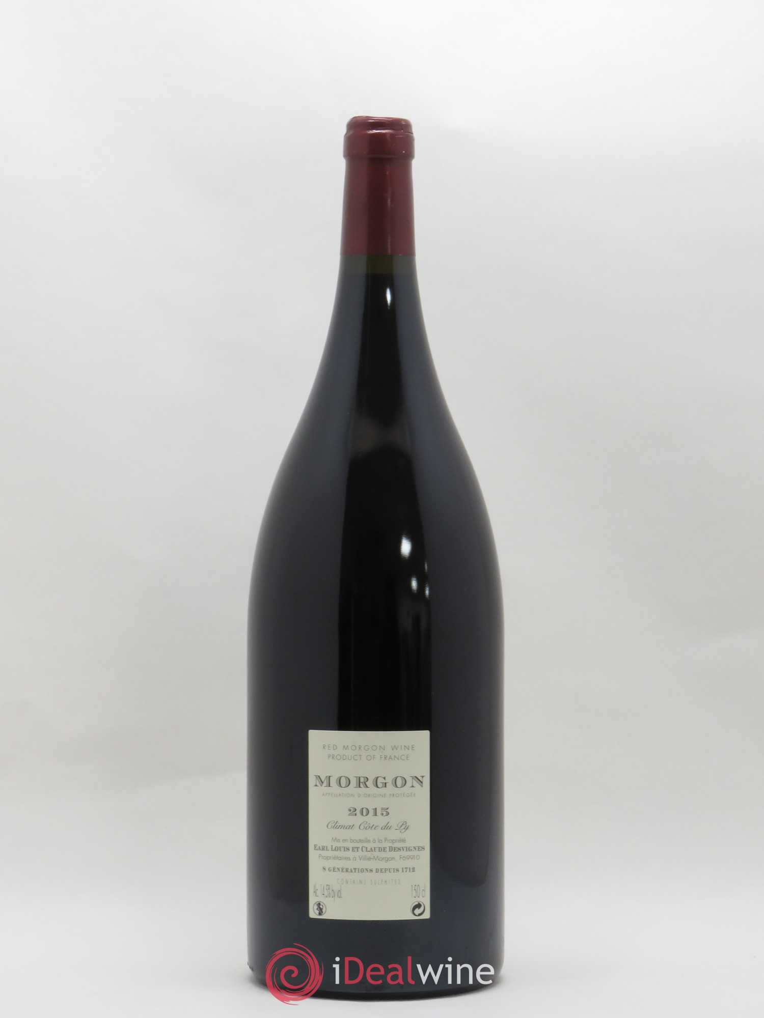 Morgon Côte de Py Javernières Louis-Claude Desvignes 2015 - Lot de 1 magnum - 1