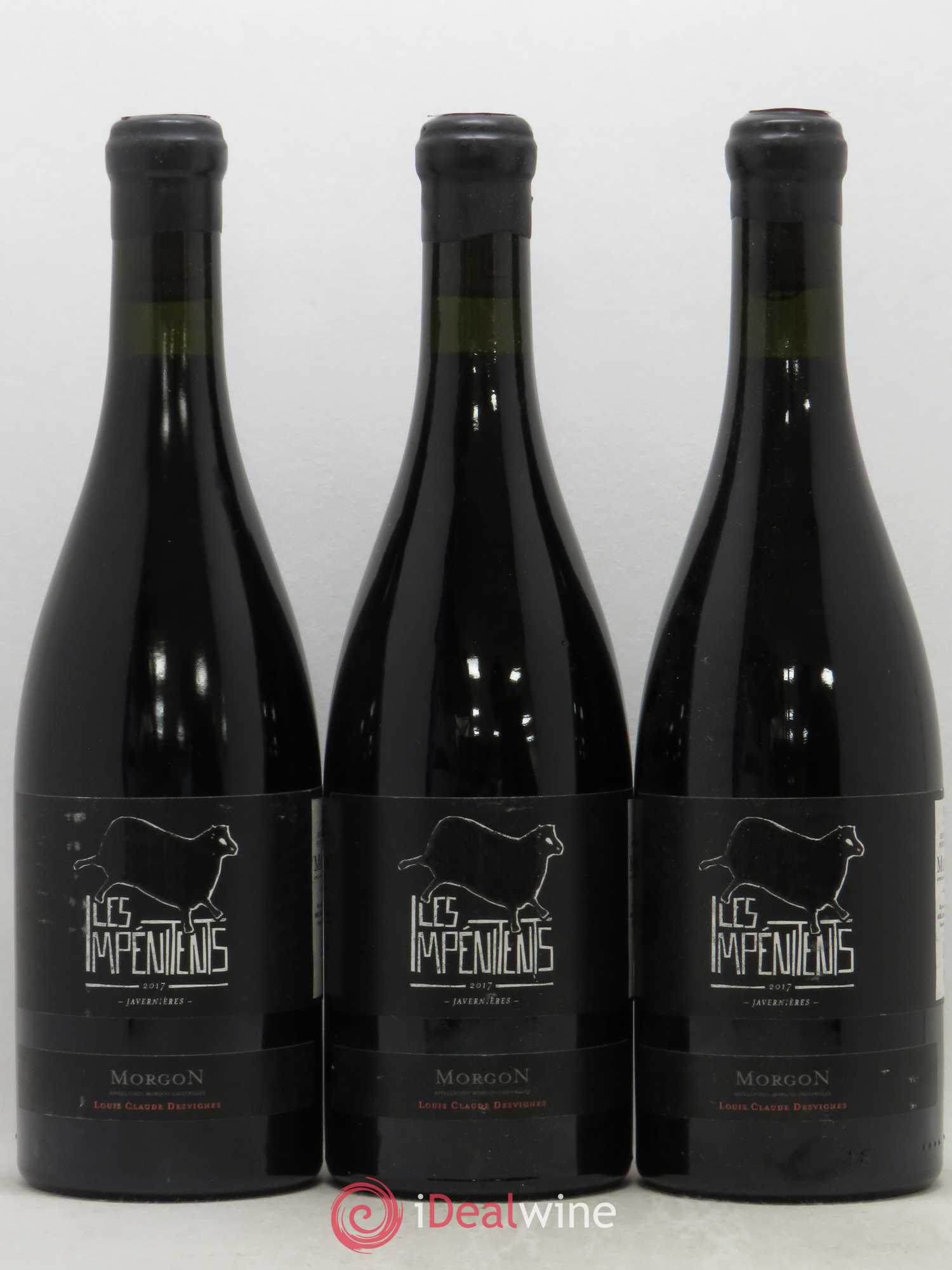 Morgon Javernières Les Impénitents Louis-Claude Desvignes 2017 - Lot de 3 bouteilles - 0