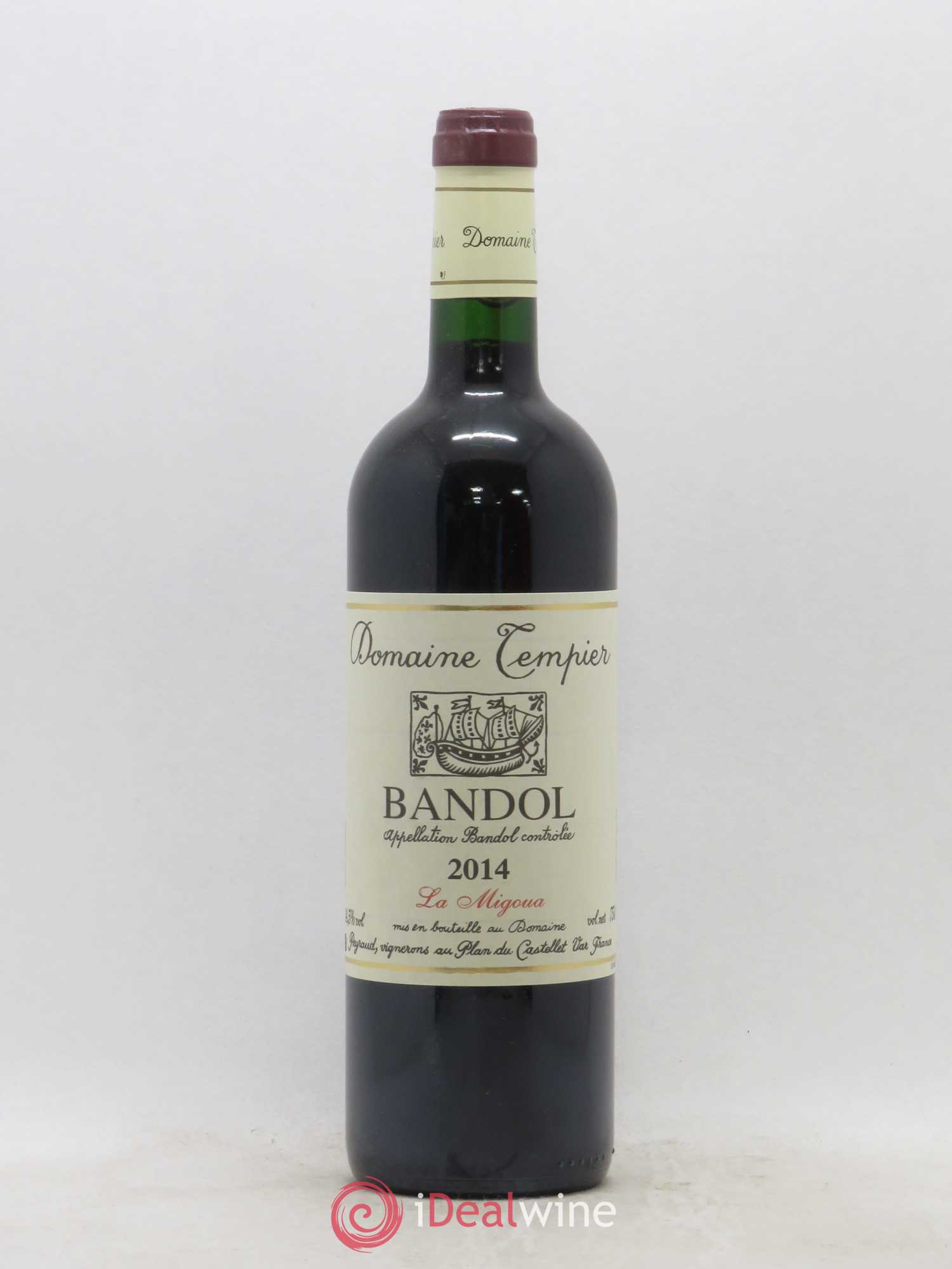 Bandol Domaine Tempier Cuvée La Migoua Famille Peyraud 2014 - Lot de 1 bouteille - 0