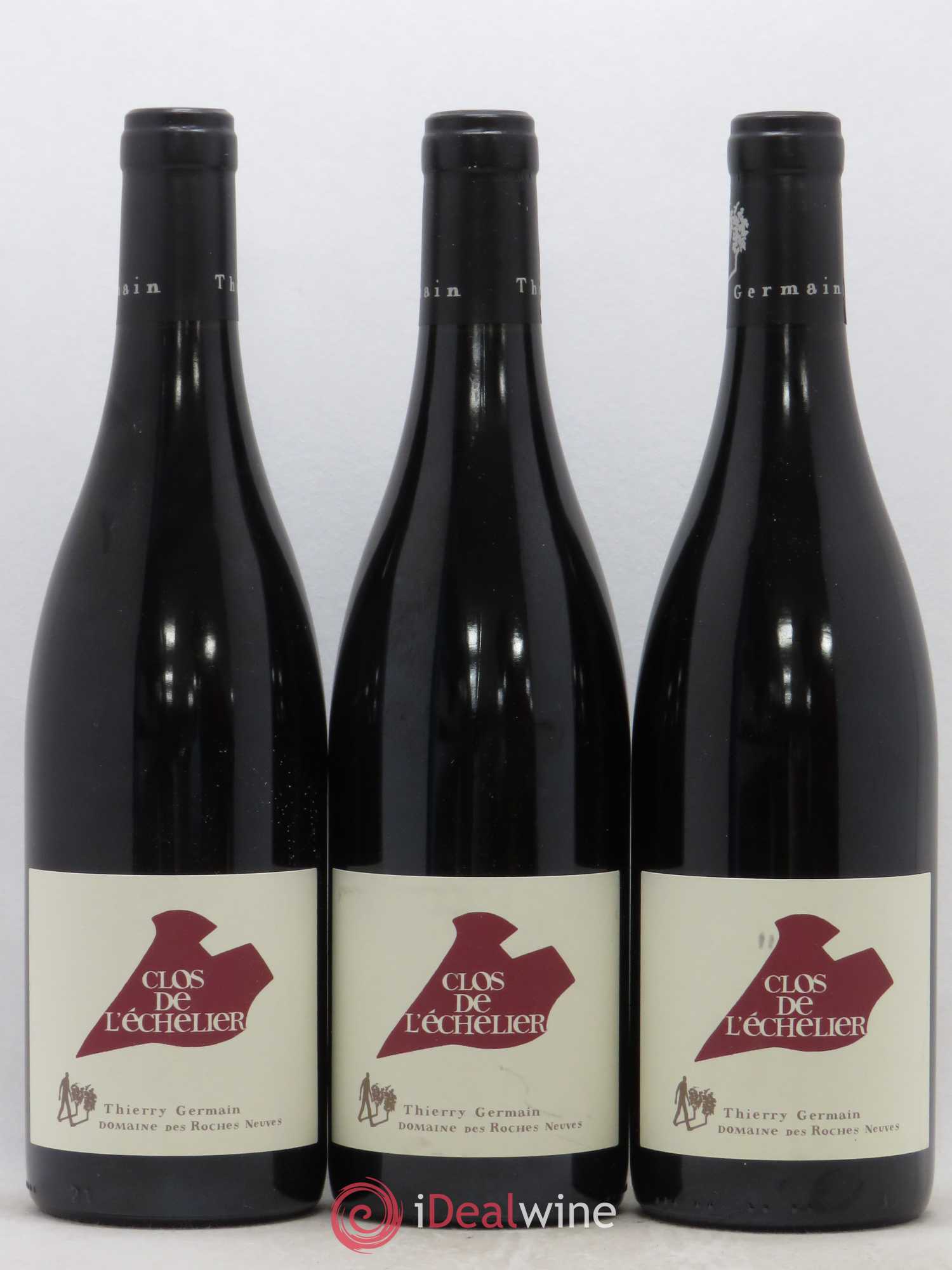 Saumur-Champigny Clos de l'Echelier Domaine des Roches Neuves - Thierry Germain 2016 - Posten von 3 Flaschen - 0