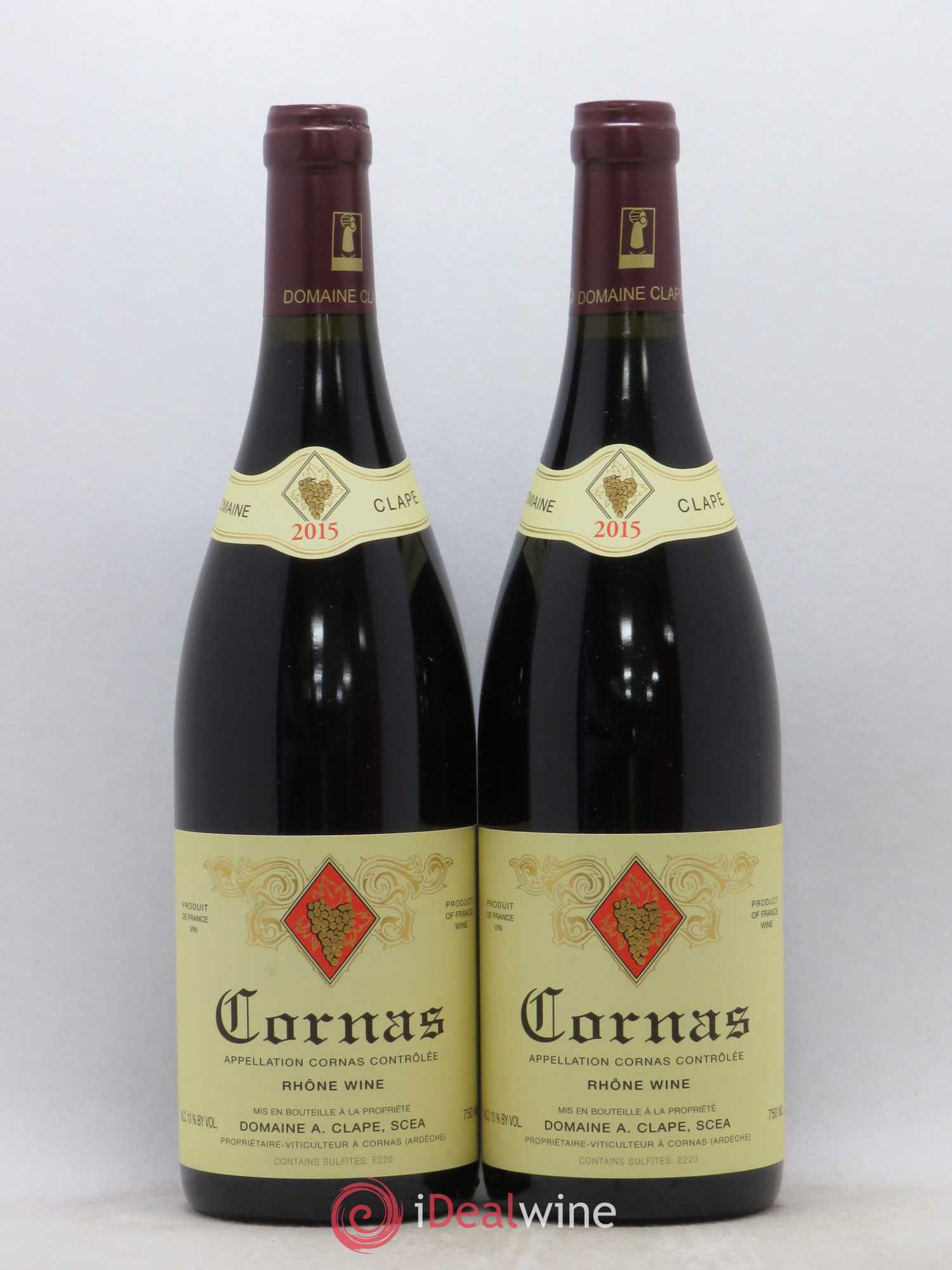 Cornas Auguste Clape 2015 - Lot de 2 bouteilles - 0