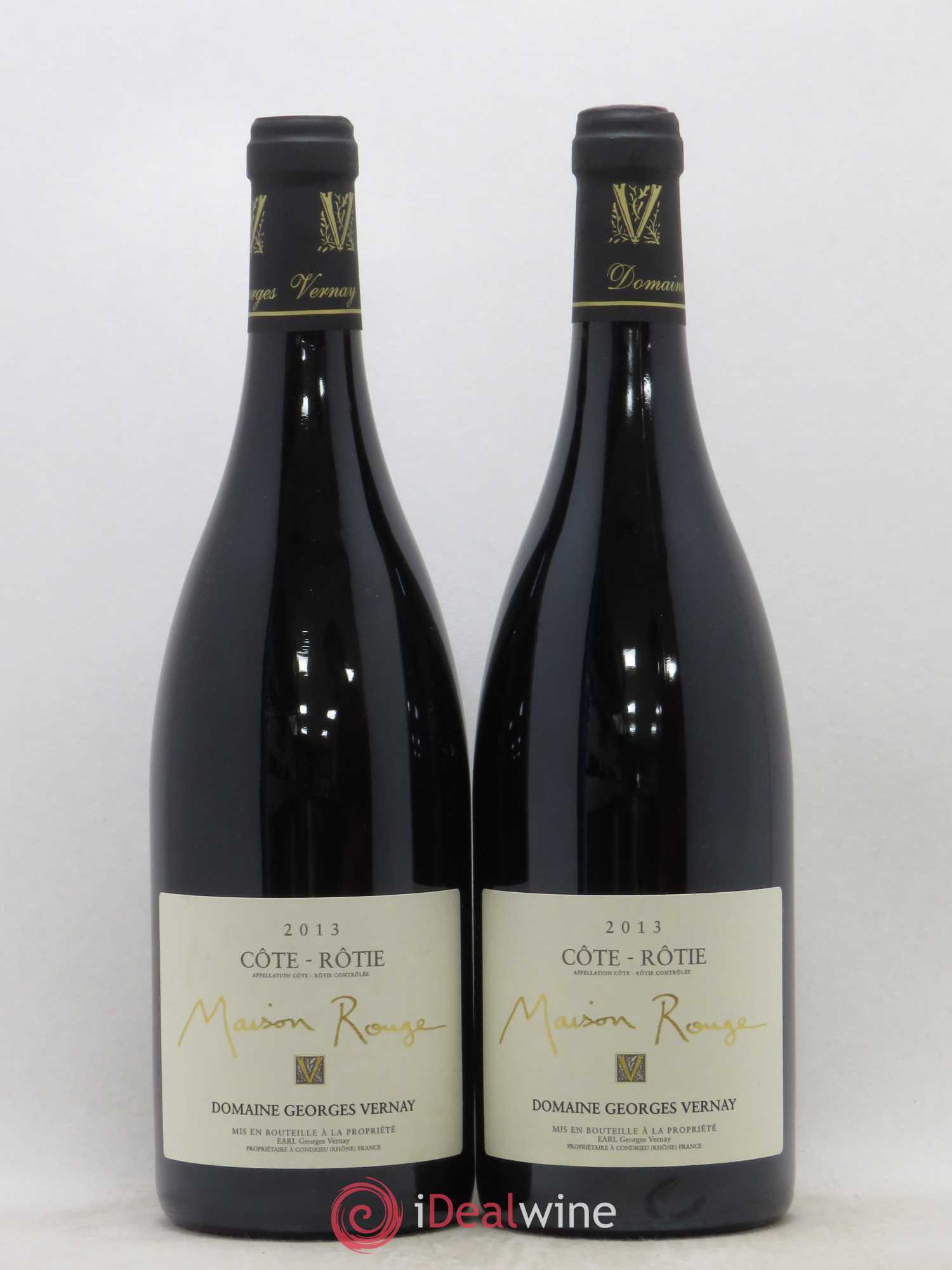Côte-Rôtie Maison Rouge Georges Vernay 2013 - Lot de 2 bouteilles - 0
