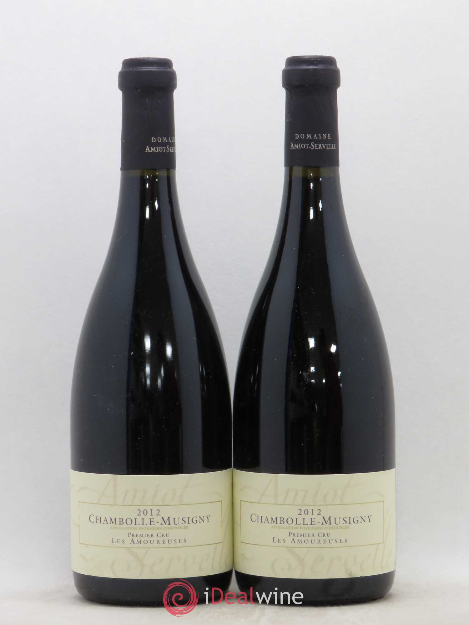 Chambolle-Musigny 1er Cru Les Amoureuses Amiot-Servelle 2012 - Lot de 2 bouteilles - 0
