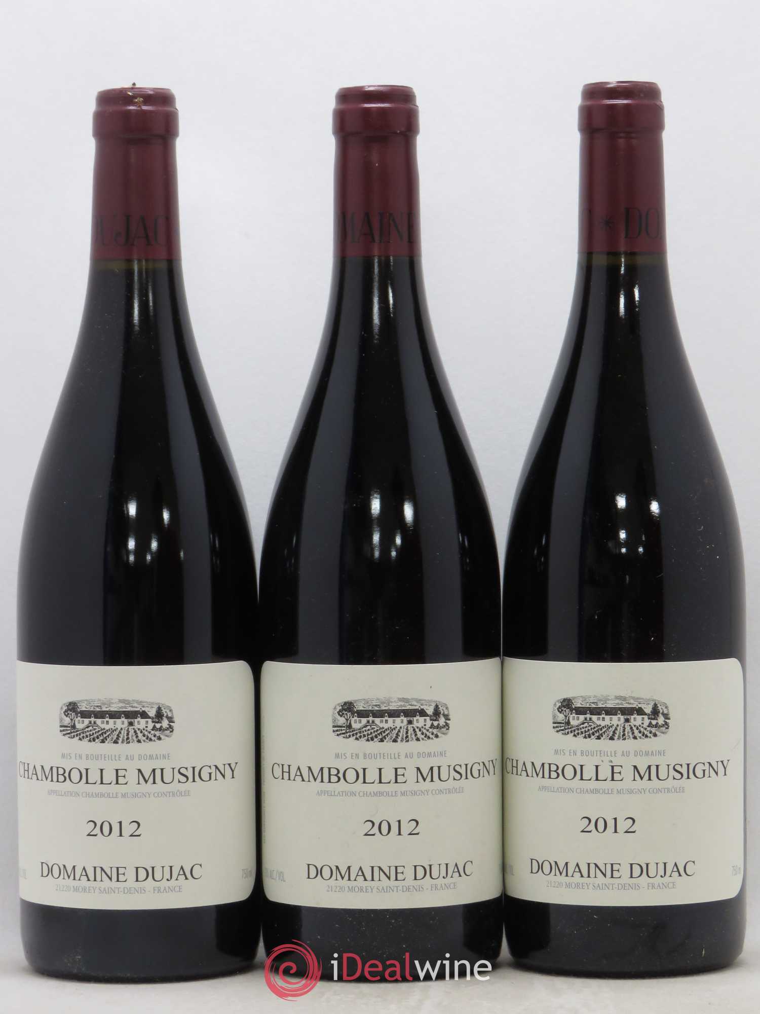 Chambolle-Musigny Dujac (Domaine) 2012 - Lot de 3 bouteilles - 0