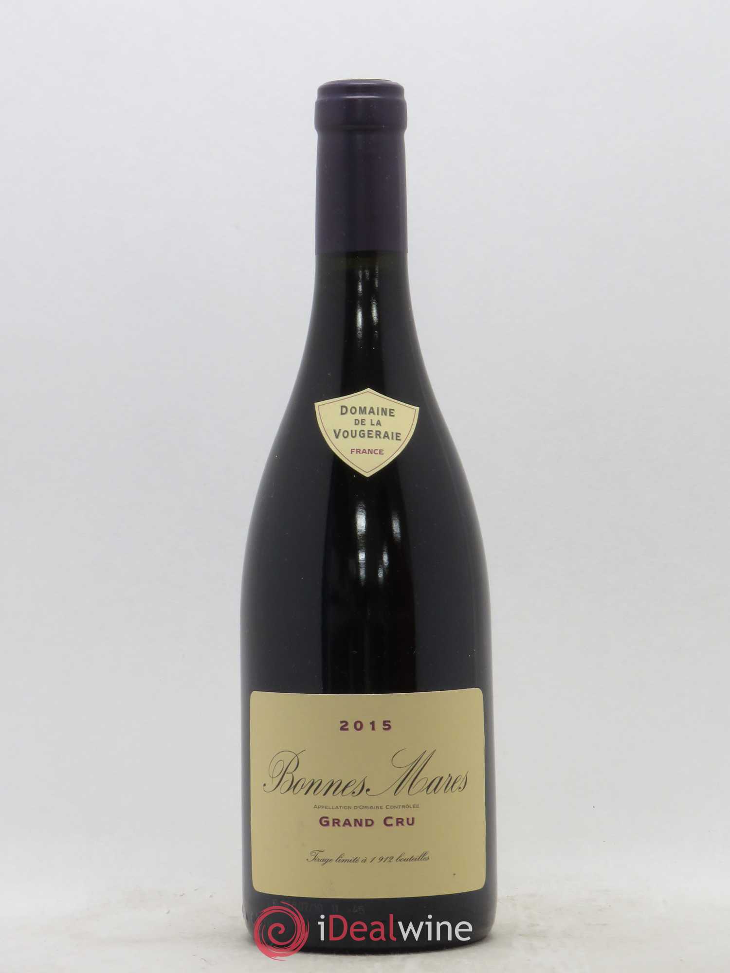 Bonnes-Mares Grand Cru La Vougeraie 2015 - Lot de 1 bouteille - 0