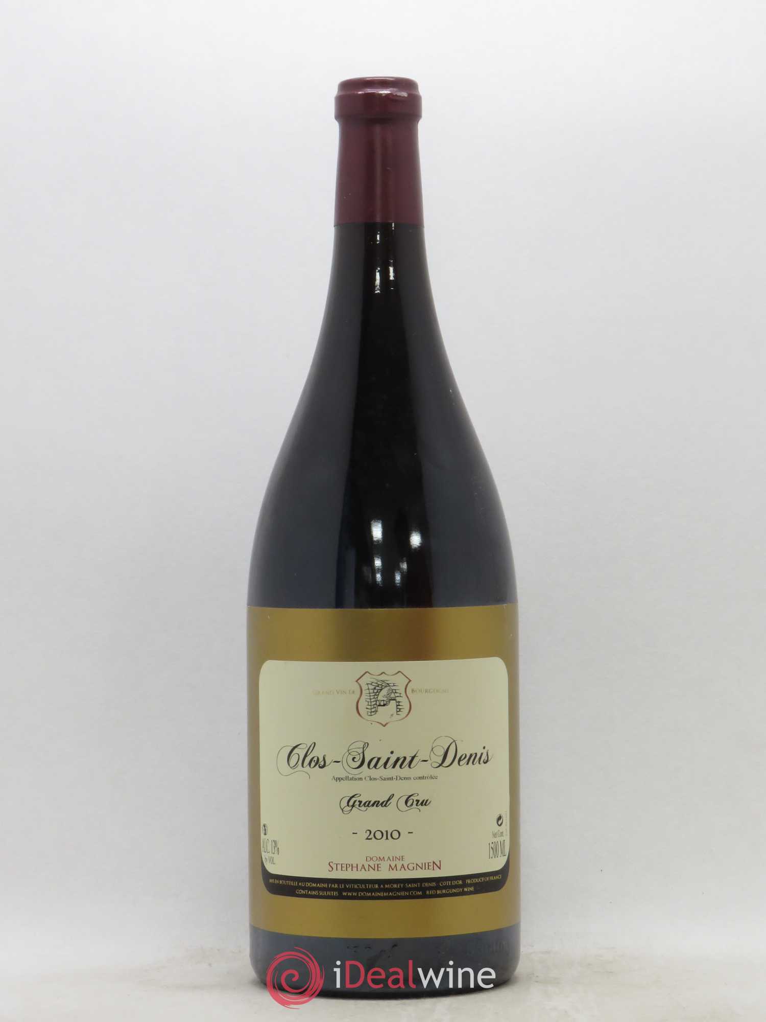 Clos Saint-Denis Grand Cru Stéphane Magnien (Domaine) 2010 - Lot de 1 magnum - 0