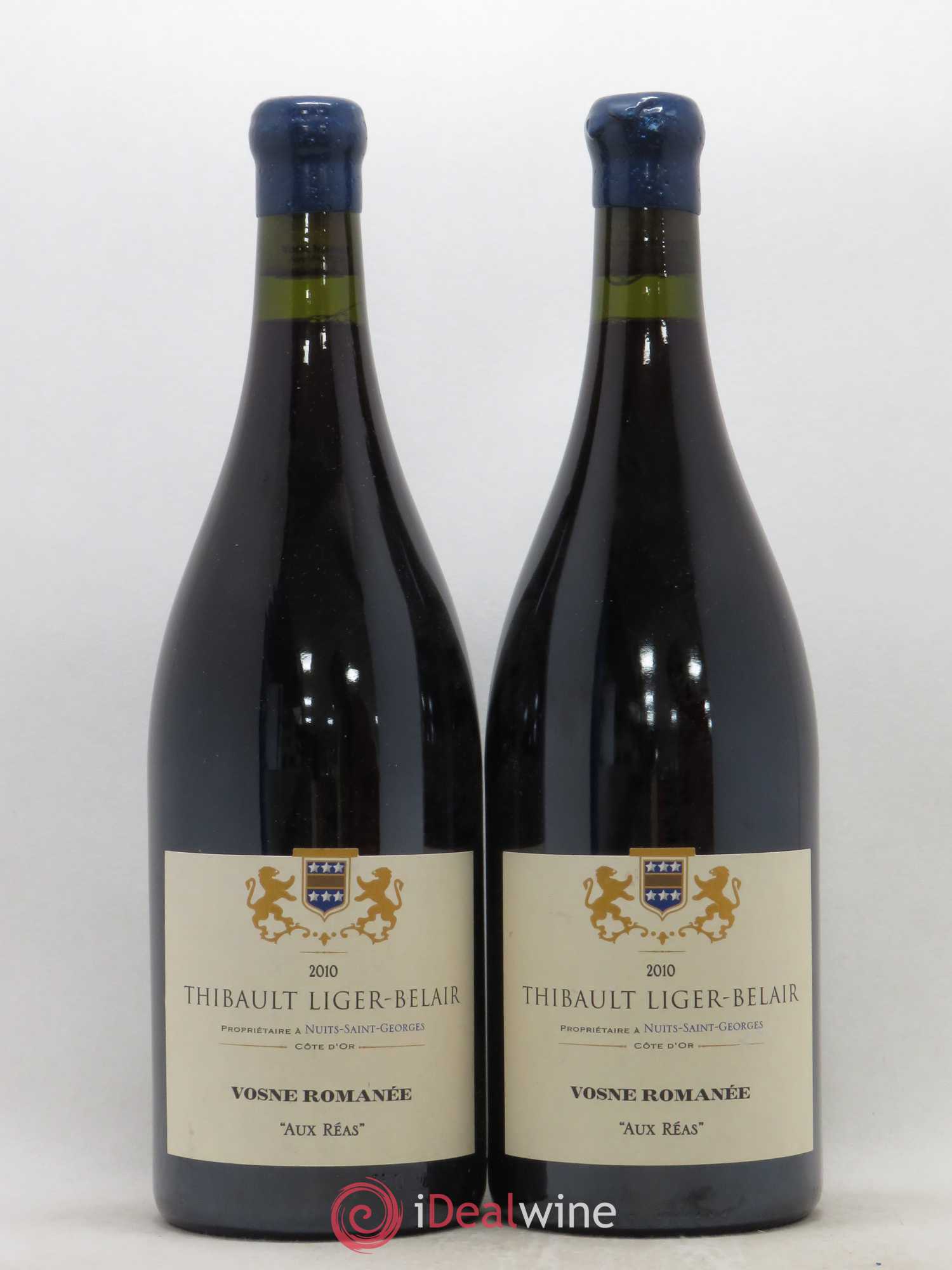 Vosne-Romanée Aux Réas Thibault Liger-Belair 2010 - Lot de 2 magnums - 0