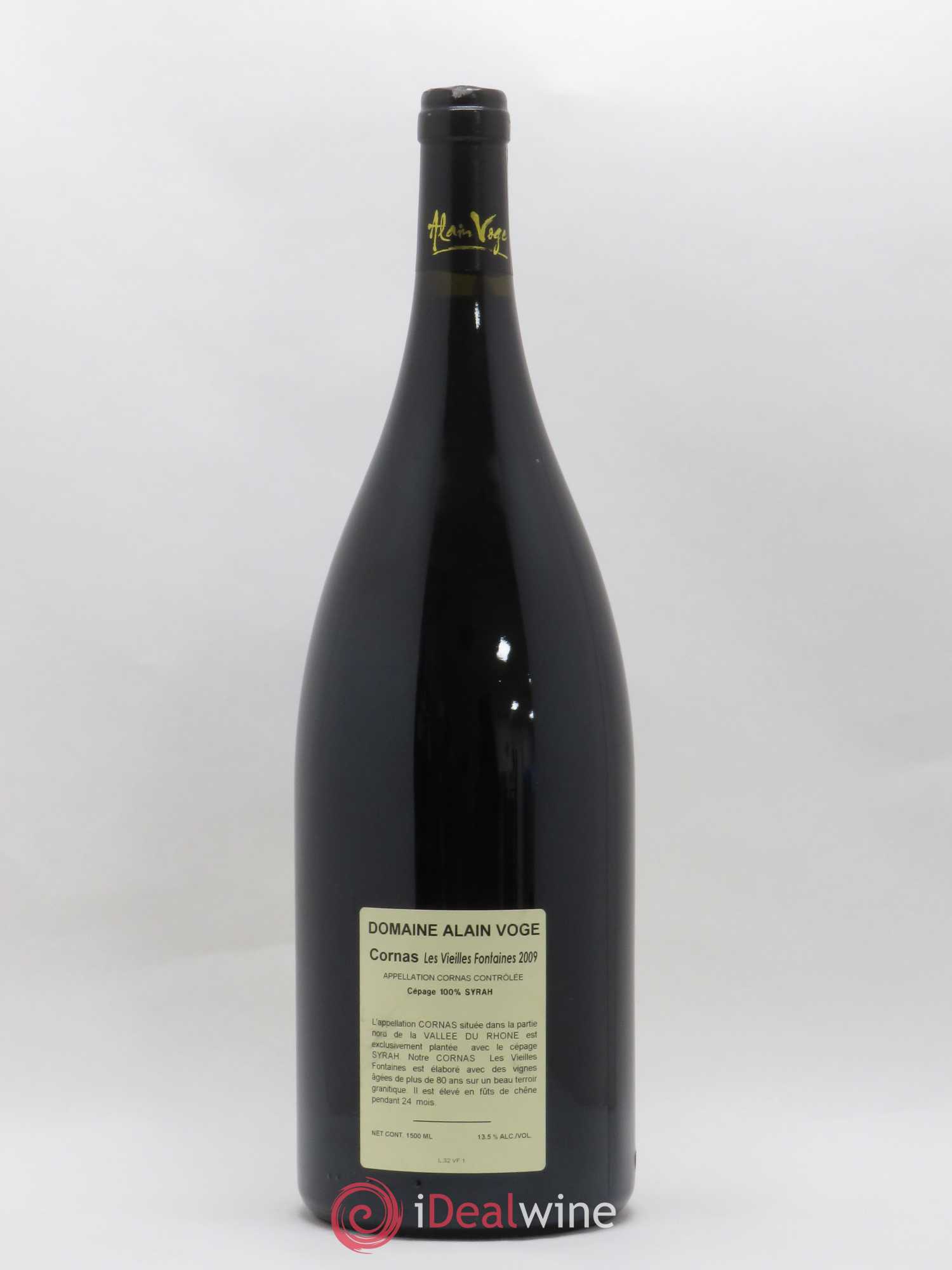 Cornas Les Vieilles Fontaines Alain Voge (Domaine) 2009 - Lot de 1 magnum - 1