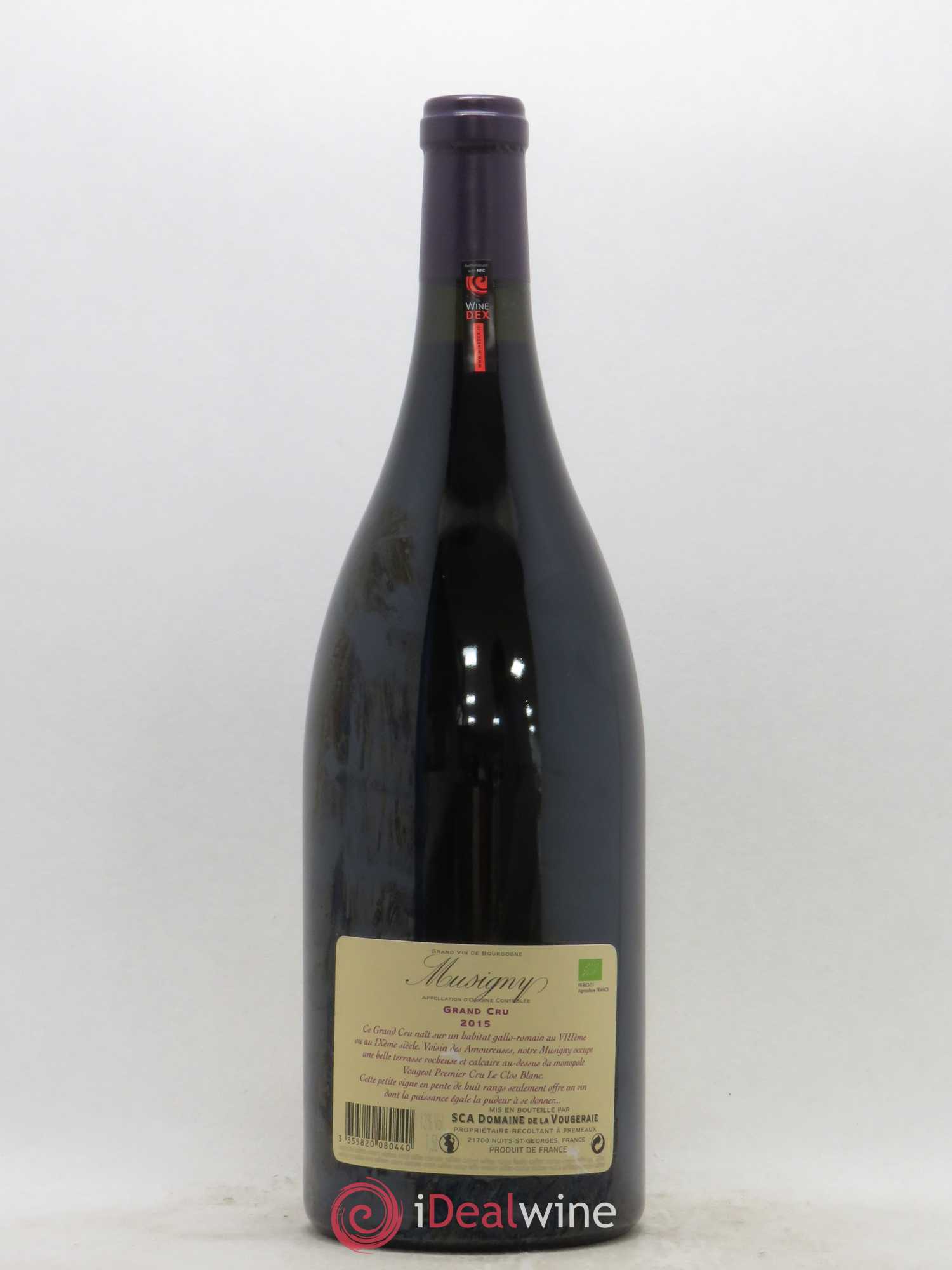 Musigny Grand Cru La Vougeraie 2015 - Lot de 1 magnum - 1