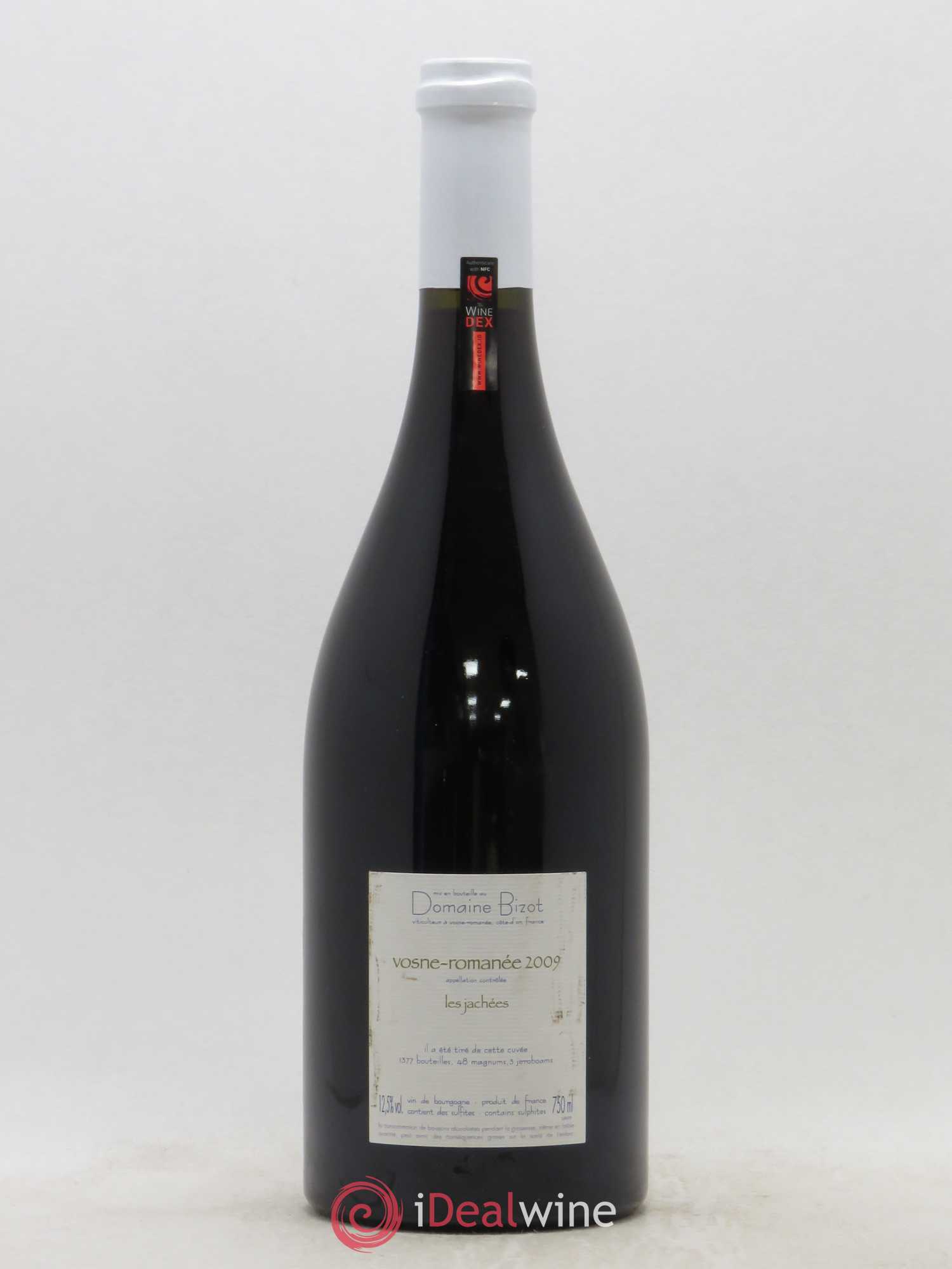 Vosne-Romanée Les Jachées Bizot (Domaine) 2009 - Lot de 1 bouteille - 1