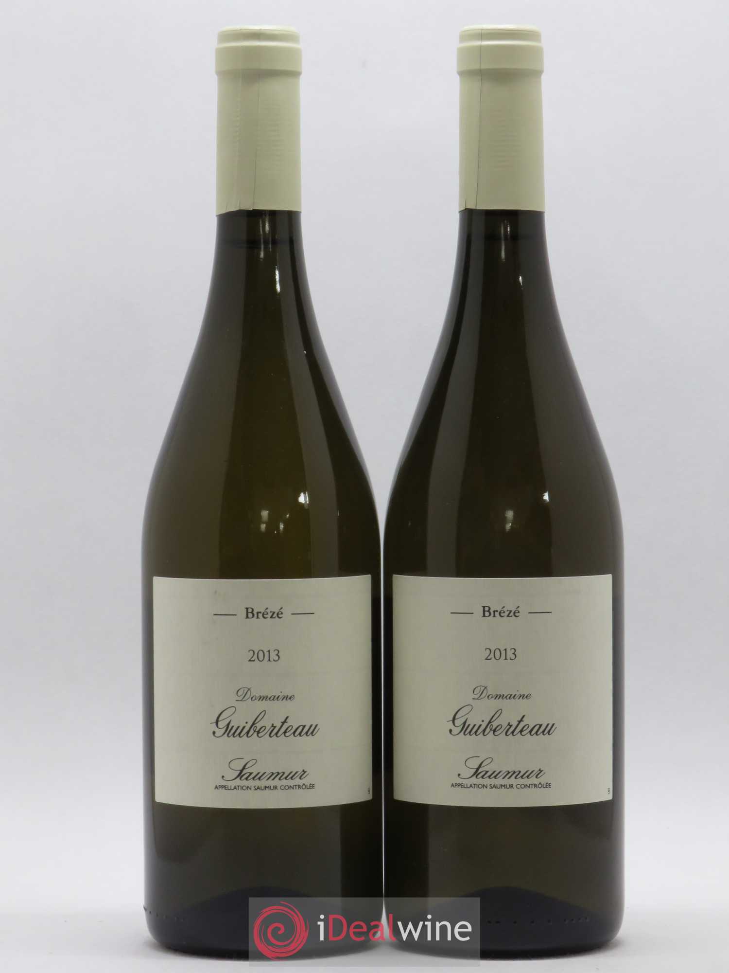 Saumur Brézé Domaine Guiberteau 2013 - Lot de 2 bouteilles - 0