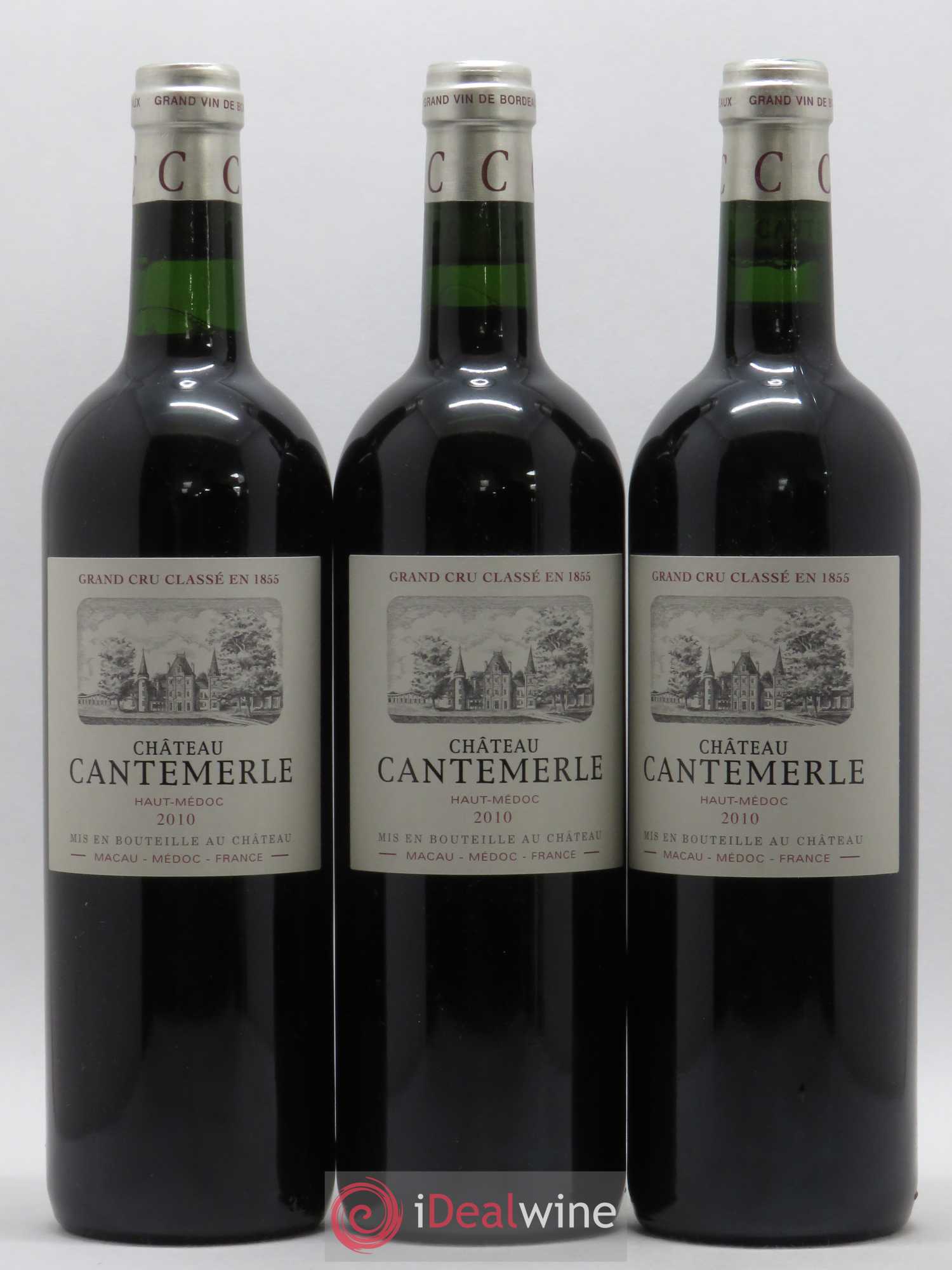 Château Cantemerle 5ème Grand Cru Classé 2010 - Lot de 6 bouteilles - 2