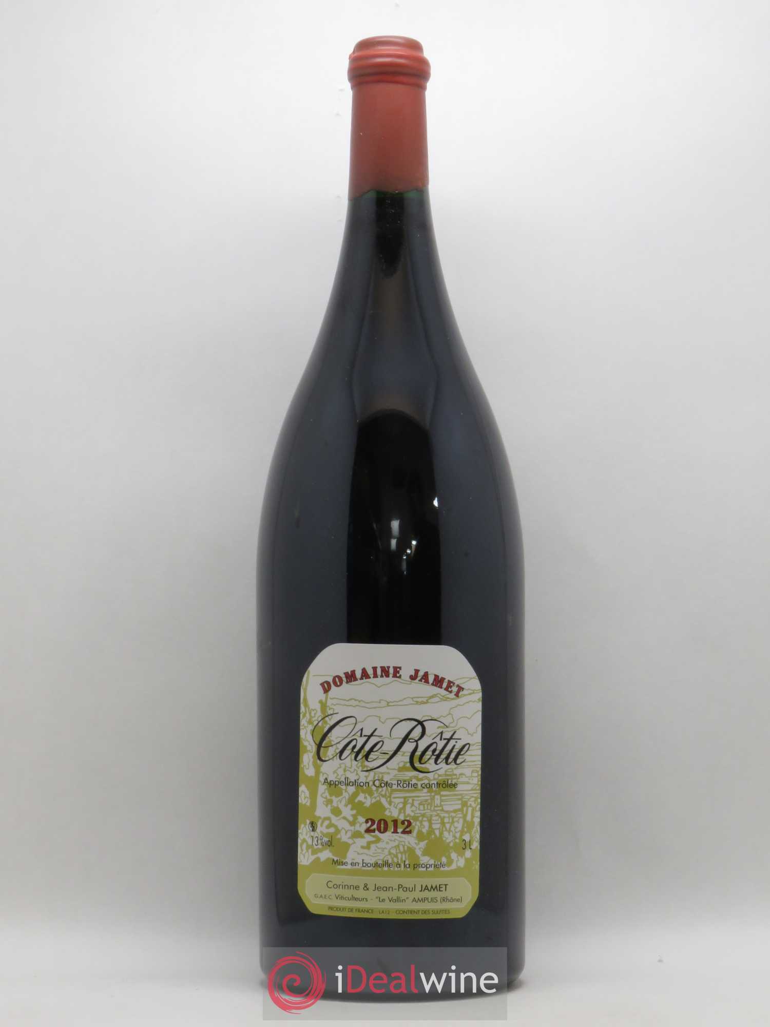 Côte-Rôtie Jamet (Domaine) 2012 - Lot de 1 double magnum - 0