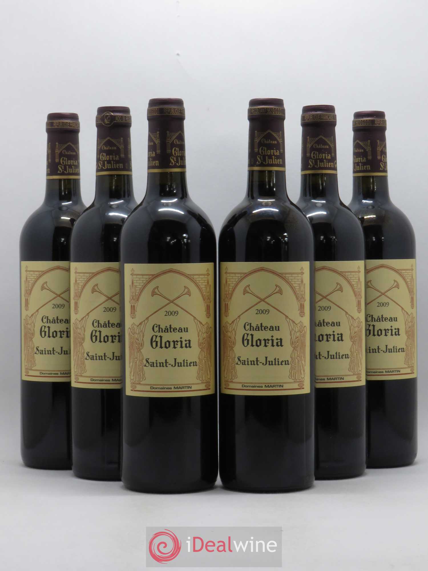 Château Gloria 2009 - Lot de 6 bouteilles - 0