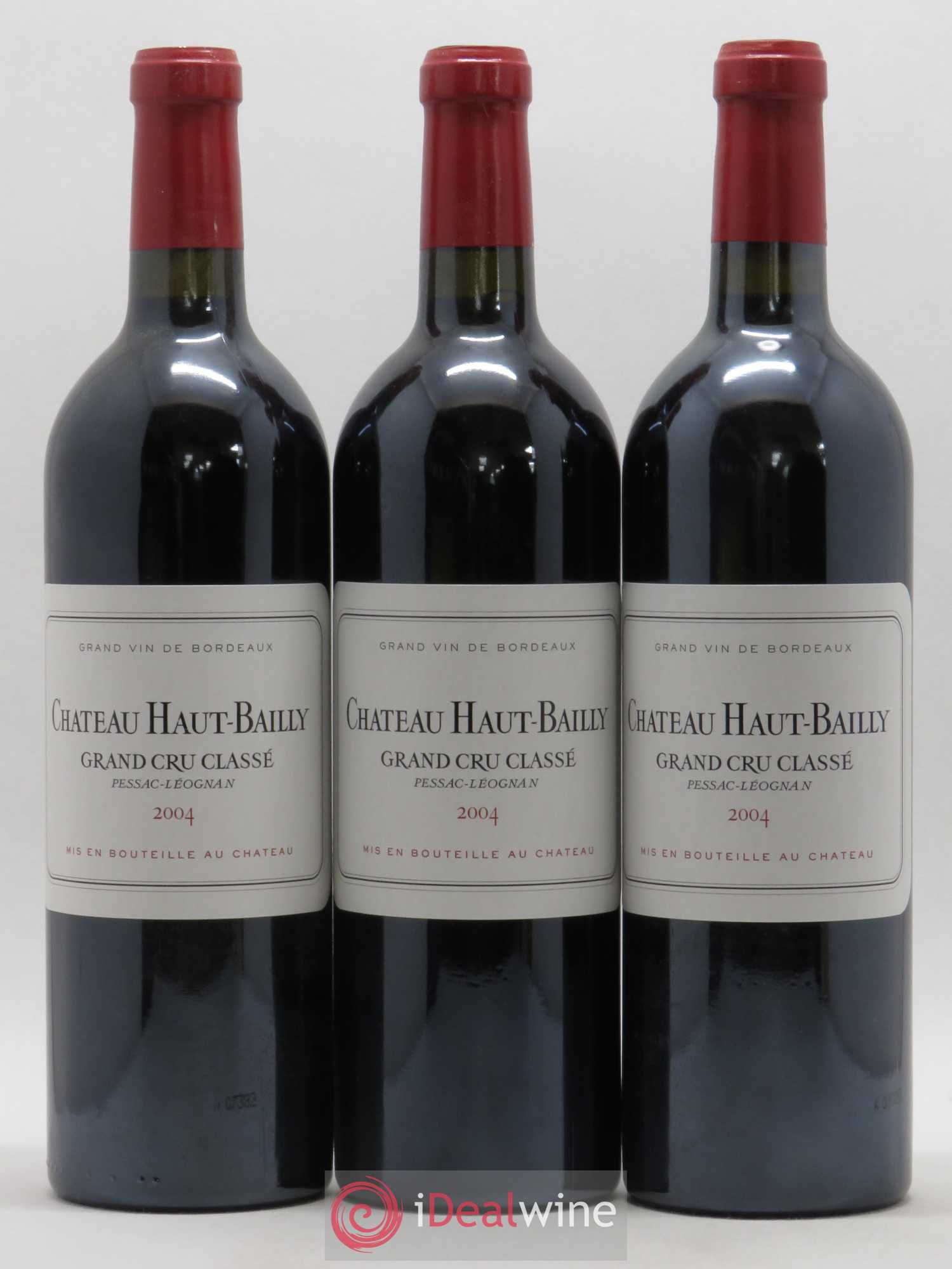 Château Haut-Bailly Cru Classé de Graves 2004 - Lot de 12 bouteilles - 1