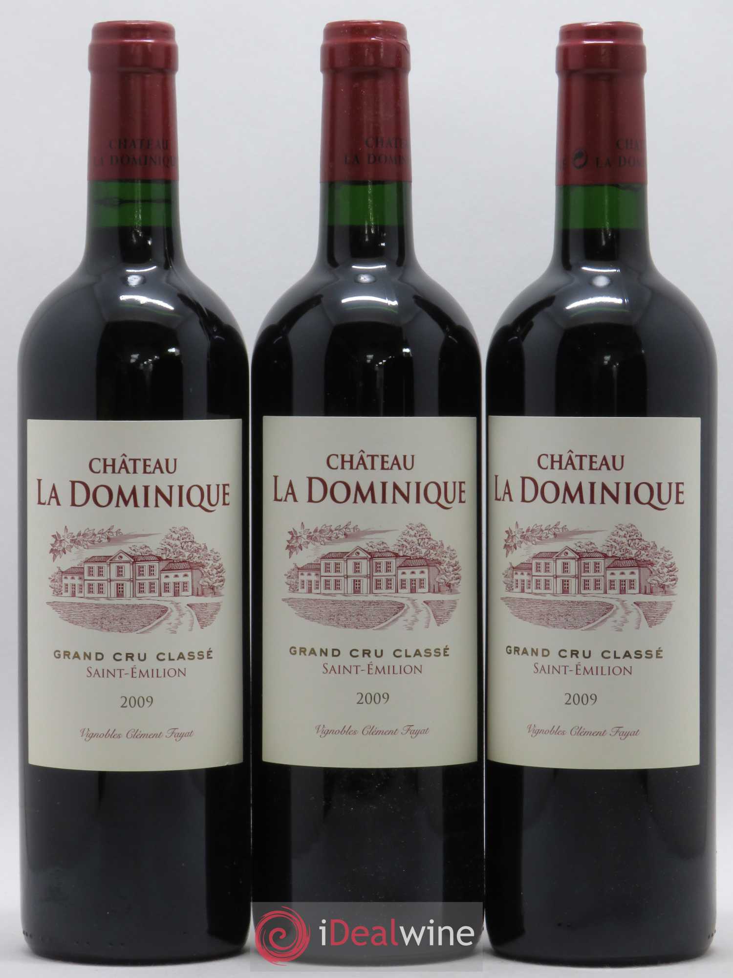 Château la Dominique Grand Cru Classé 2009 - Lot de 6 bouteilles - 2