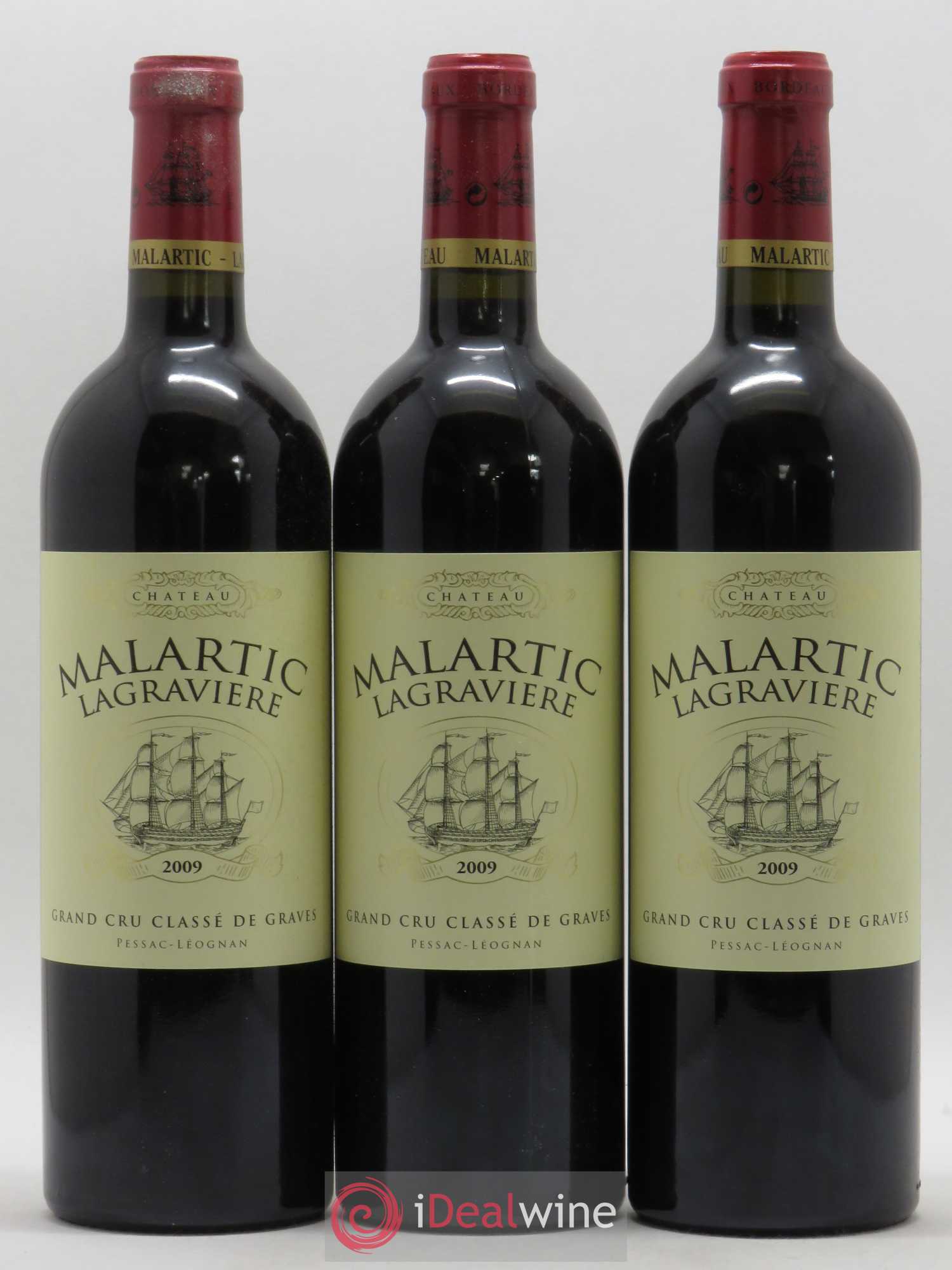 Château Malartic-Lagravière Cru Classé de Graves 2009 - Lot de 6 bouteilles - 1