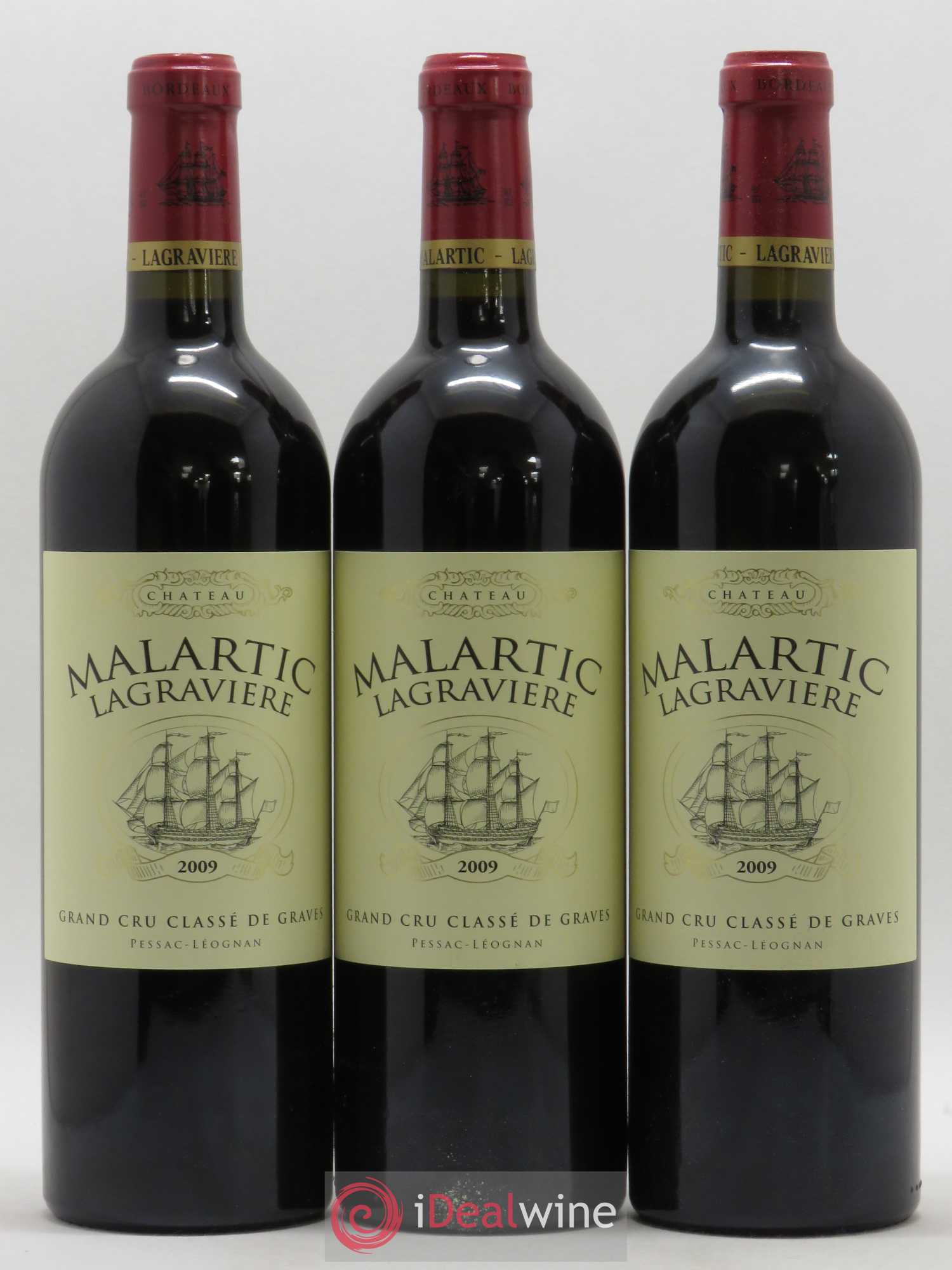Château Malartic-Lagravière Cru Classé de Graves 2009 - Lot de 6 bouteilles - 2