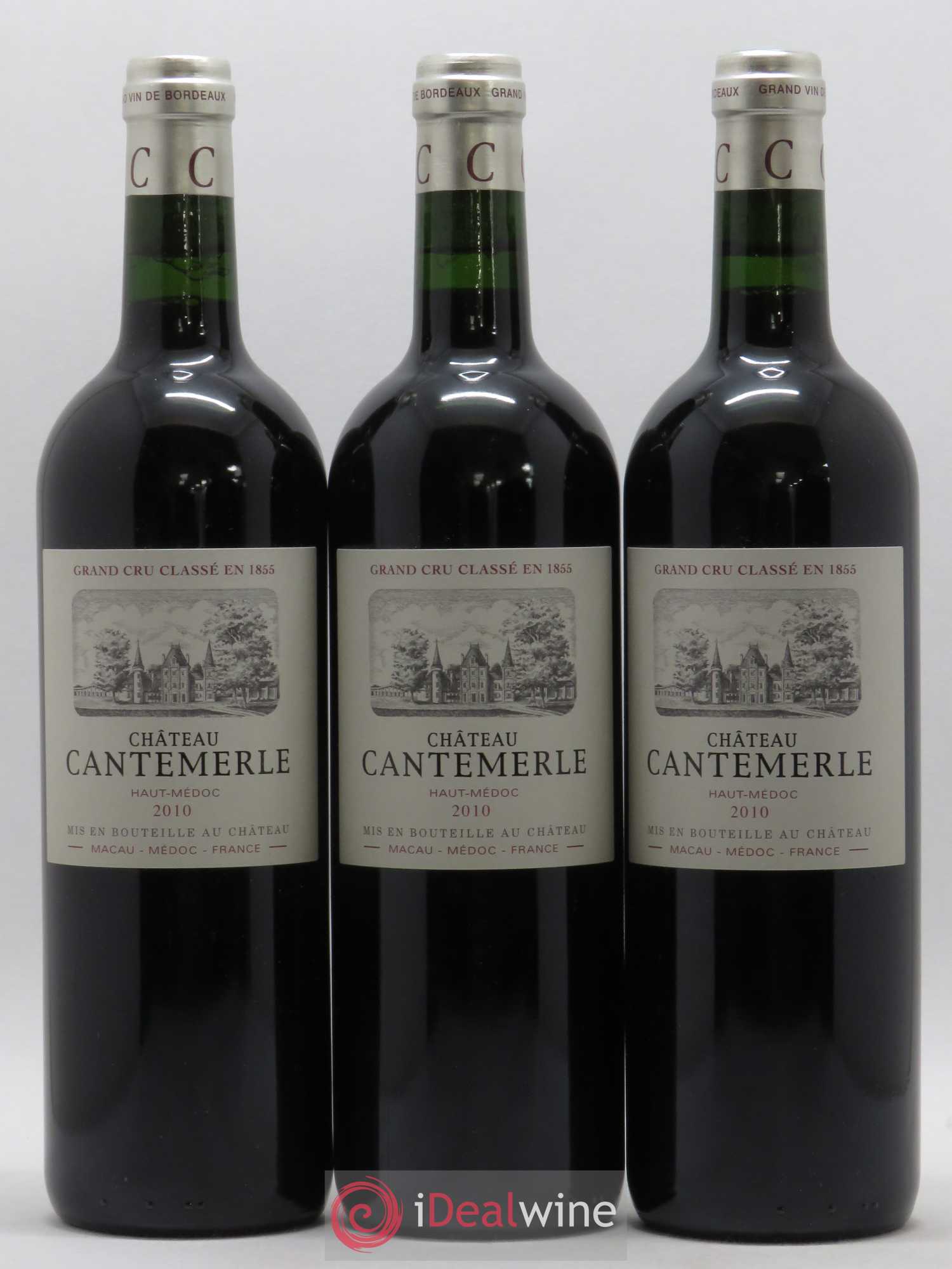 Château Cantemerle 5ème Grand Cru Classé 2010 - Lot de 6 bouteilles - 2