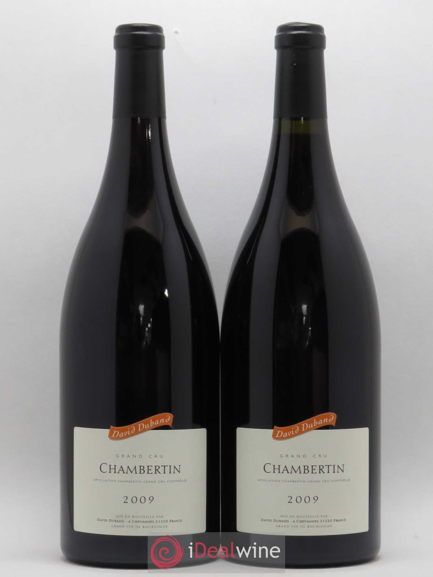 Chambertin Grand Cru David Duband (Domaine) 2009 - Lot de 2 magnums - 0