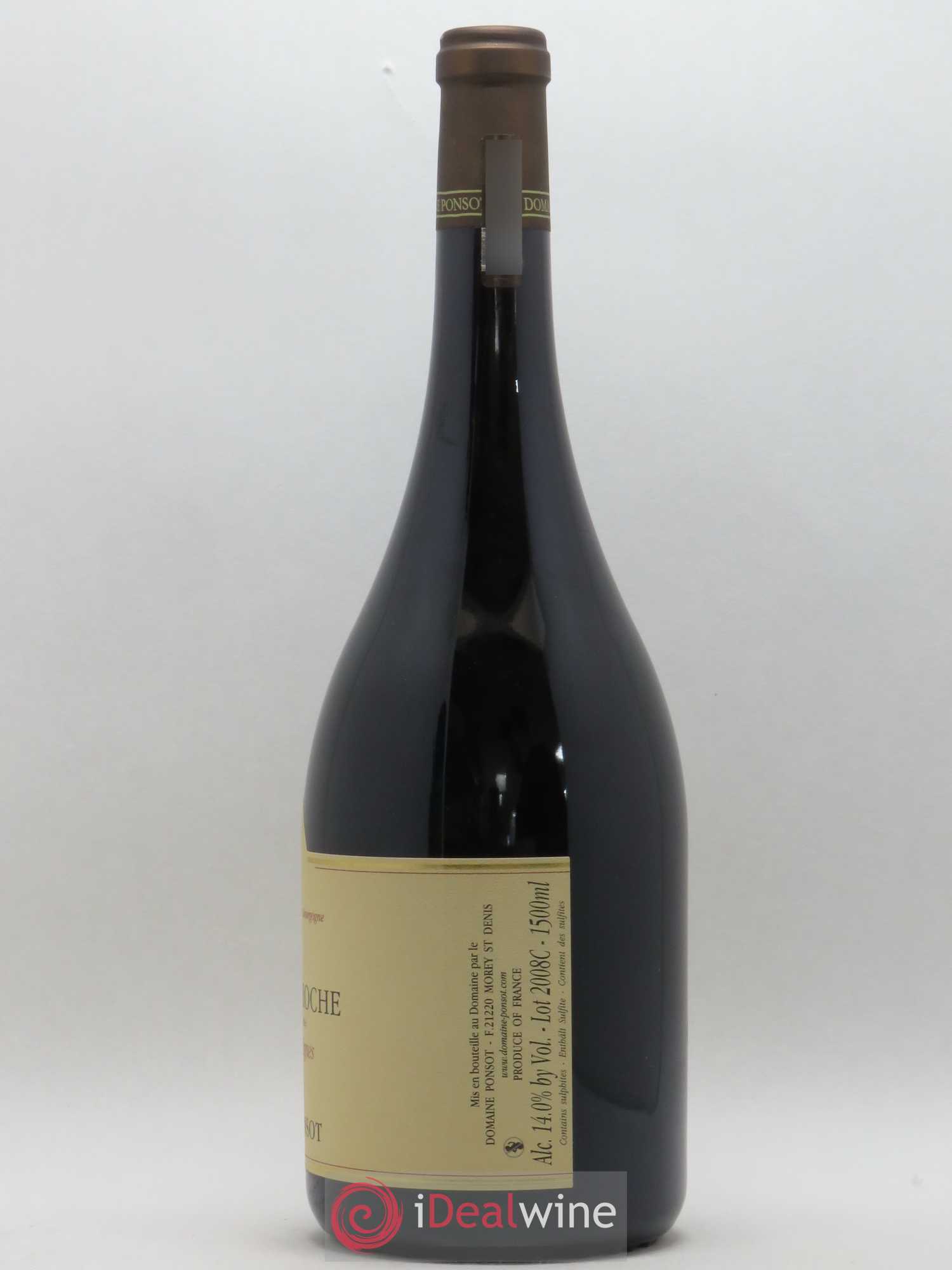 Clos de la Roche Grand Cru Vieilles Vignes Ponsot (Domaine) 2008 - Lot de 1 magnum - 1