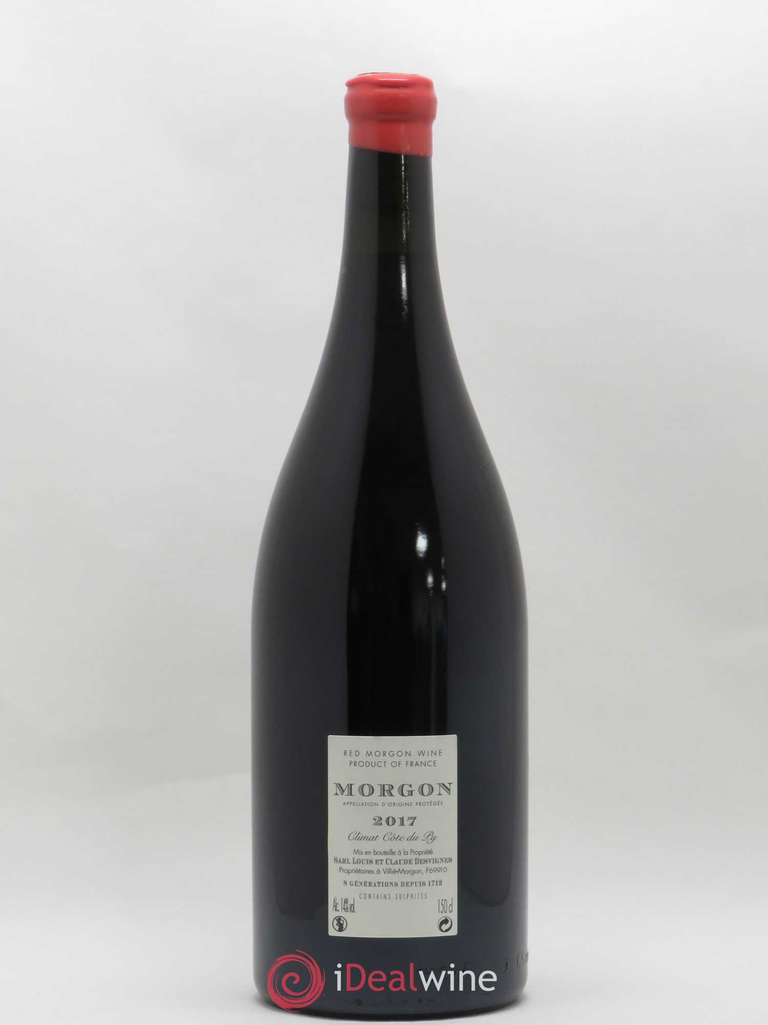 Morgon Côte du Py Louis-Claude Desvignes 2017 - Lot de 1 magnum - 1