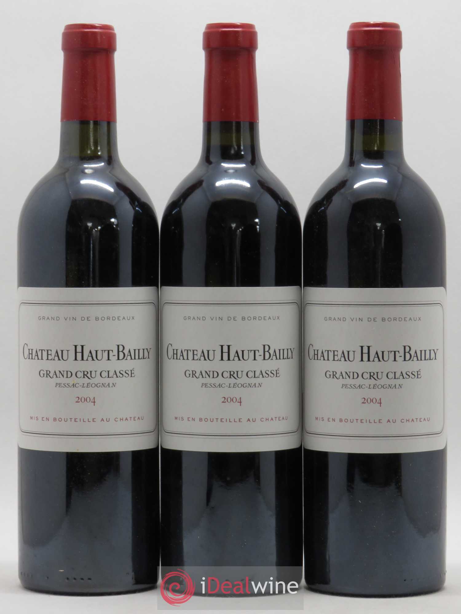 Château Haut-Bailly Cru Classé de Graves 2004 - Lot de 12 bouteilles - 1