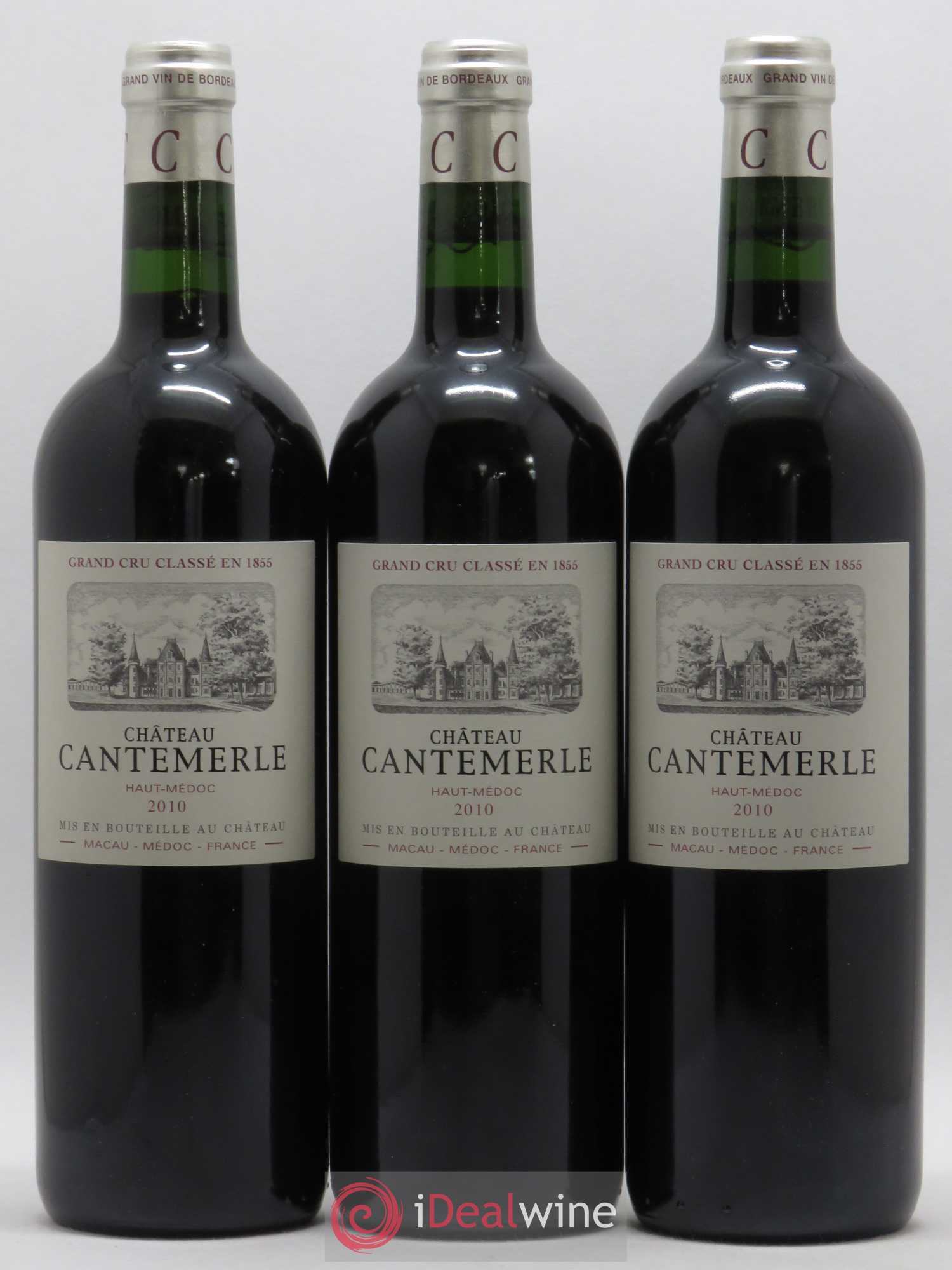 Château Cantemerle 5ème Grand Cru Classé 2010 - Lot de 6 bouteilles - 2
