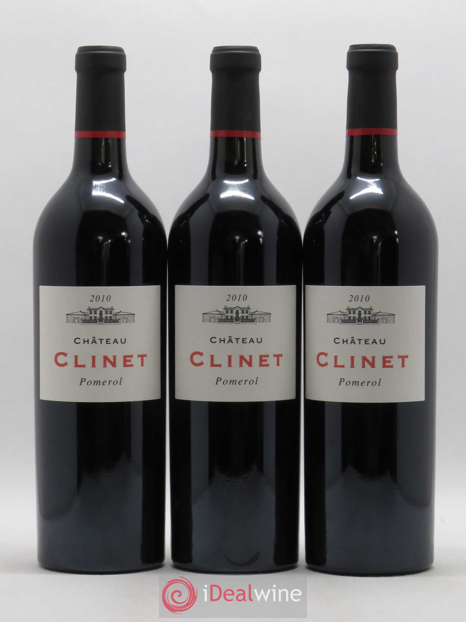 Château Clinet 2010 - Lot de 6 bouteilles - 1