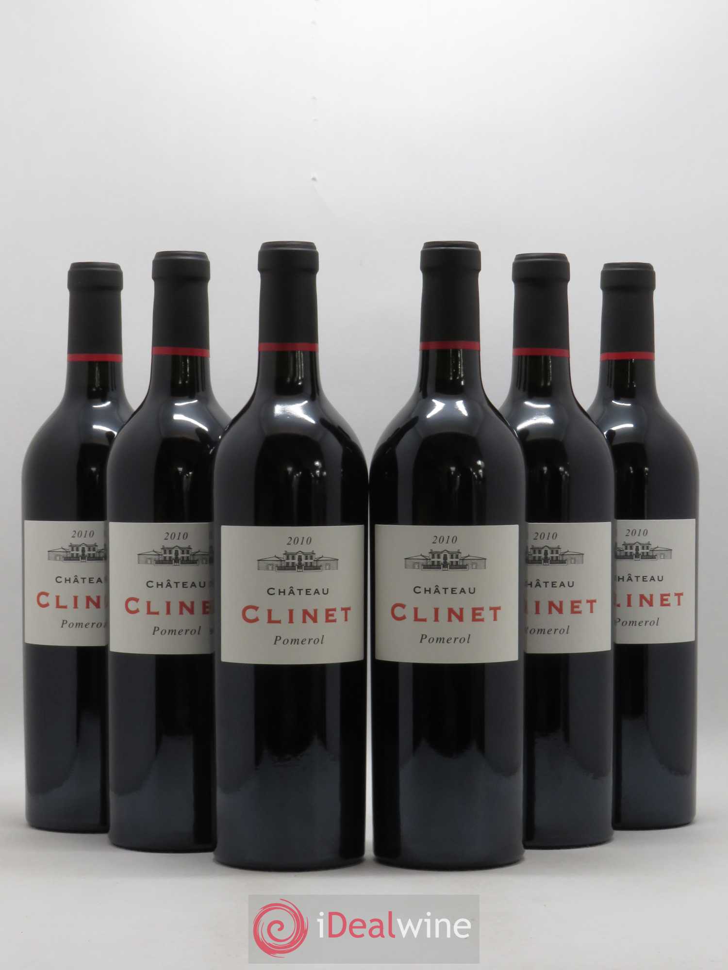 Château Clinet 2010 - Lot de 6 bouteilles - 0