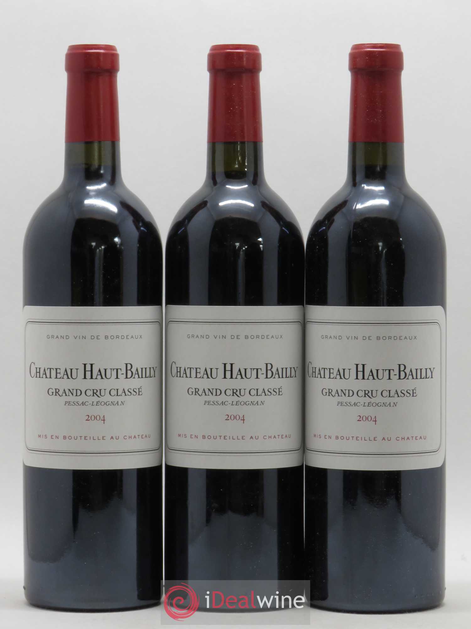 Château Haut-Bailly Cru Classé de Graves 2004 - Lot de 12 bouteilles - 1
