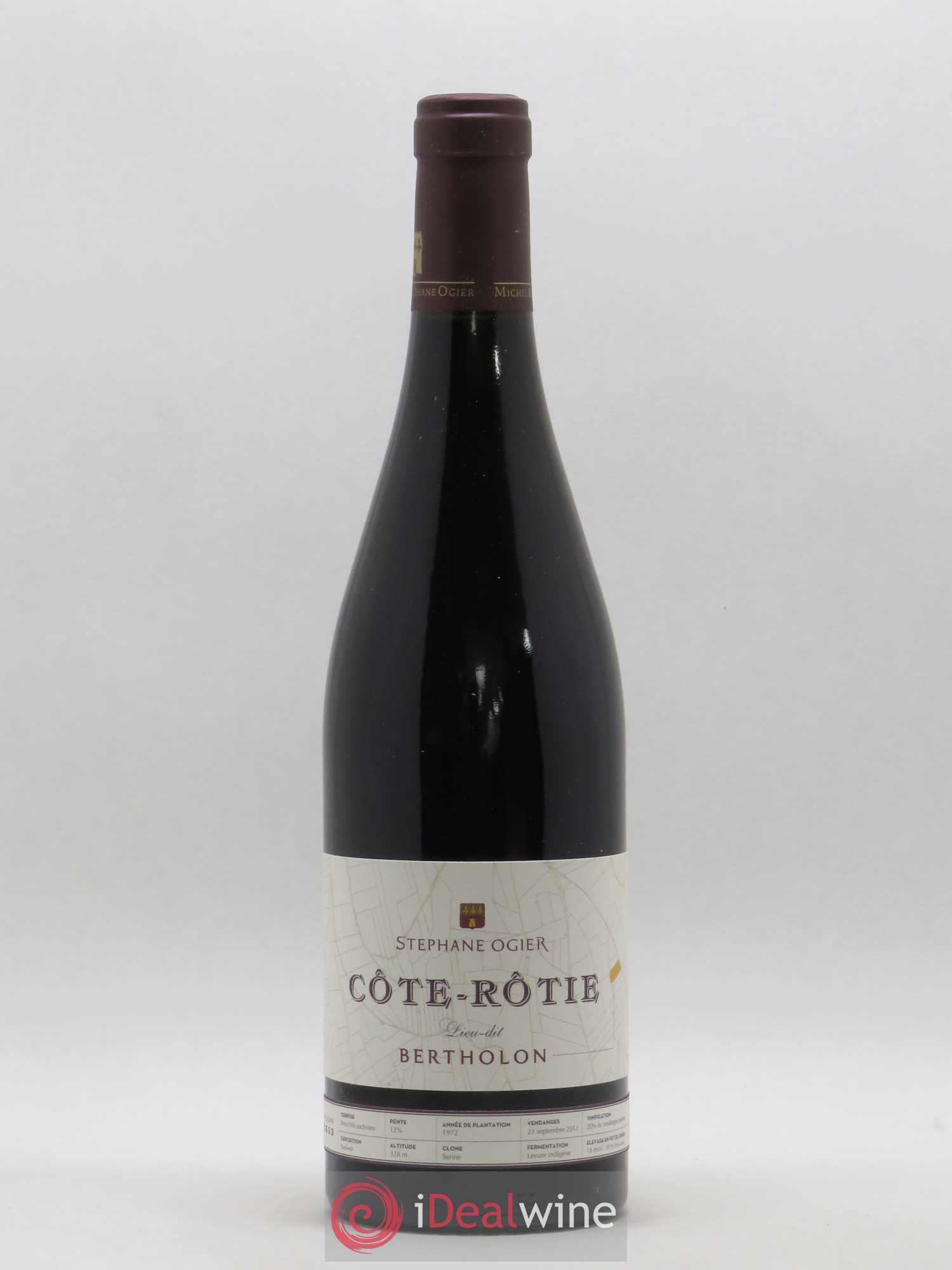 Côte-Rôtie Bertholon Michel et Stéphane Ogier 2012 - Lotto di 1 bottiglia - 0