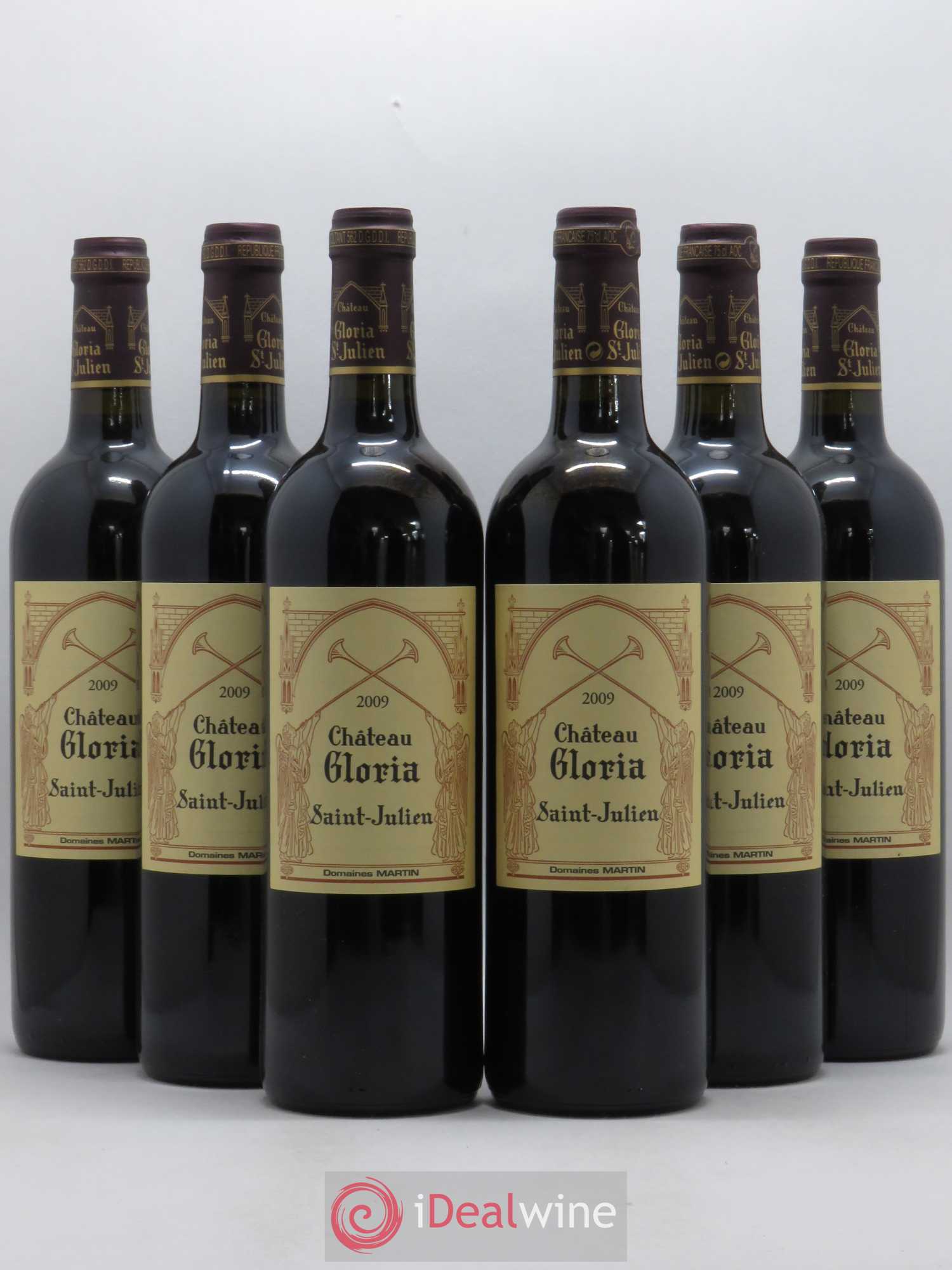 Château Gloria 2009 - Lot de 6 bouteilles - 0