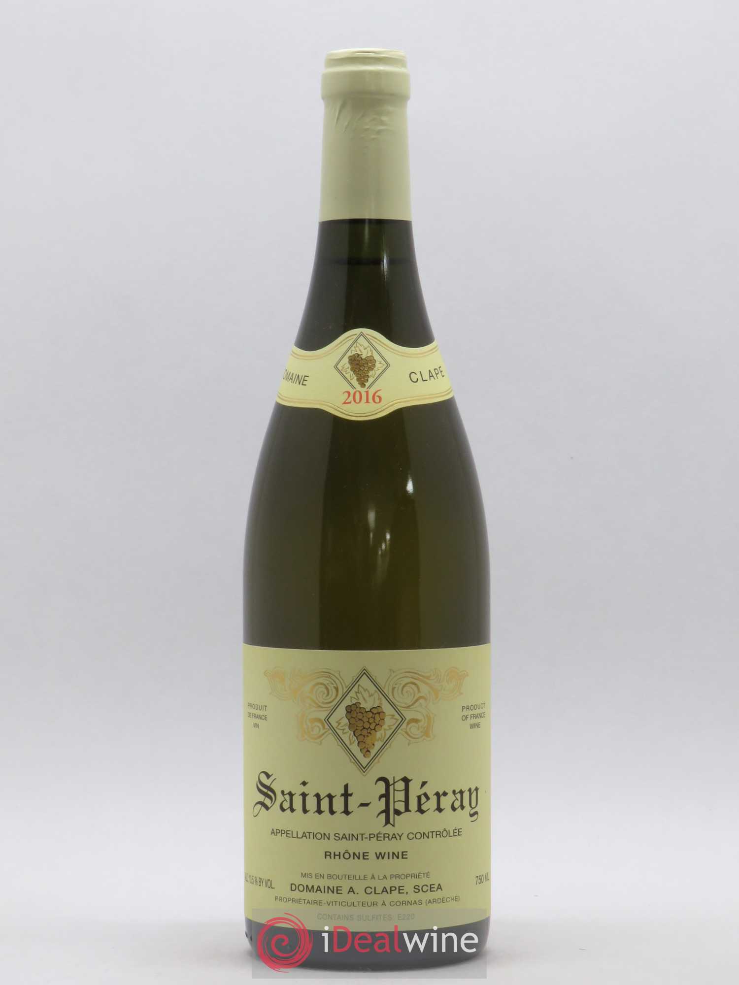 Saint-Péray Auguste Clape 2016 - Lot de 1 bouteille - 0