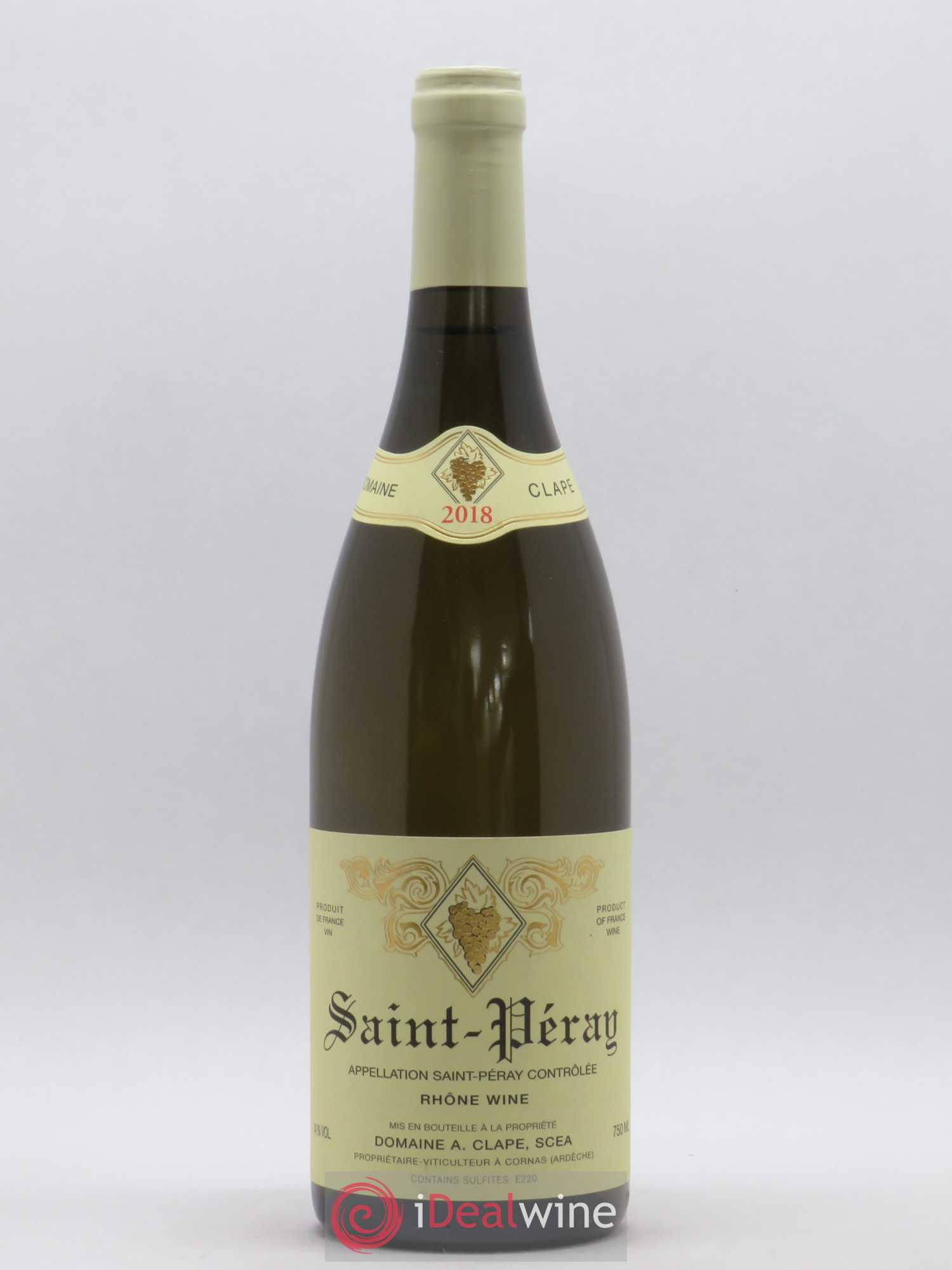 Saint-Péray Auguste Clape 2018 - Lot de 1 bouteille - 0