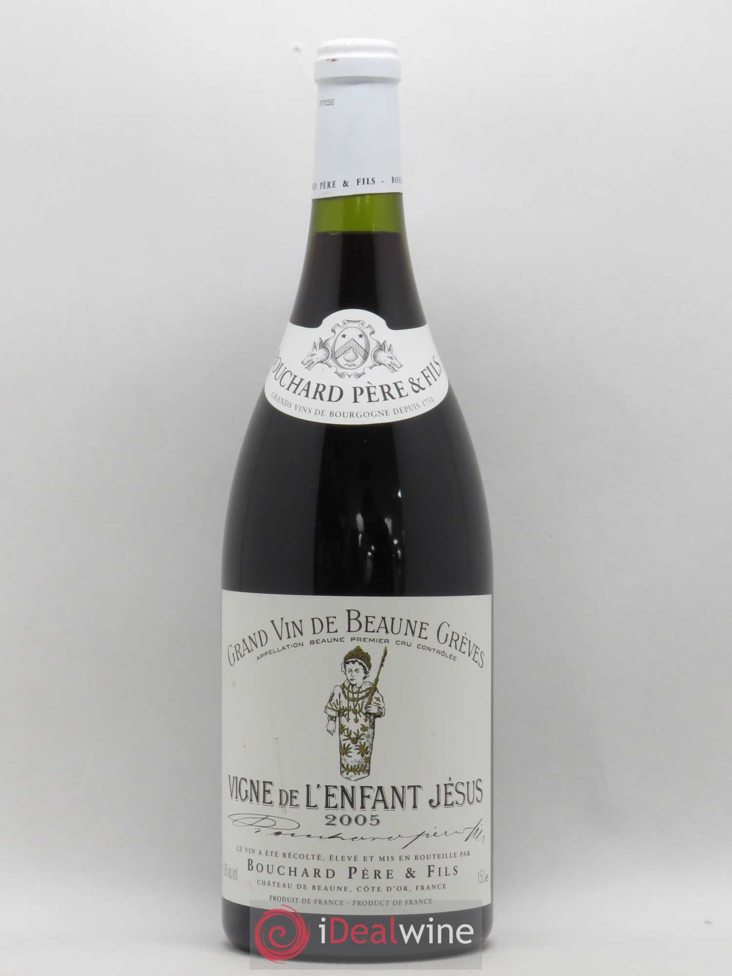 Beaune 1er Cru Grèves - Vigne de l'Enfant Jésus Bouchard Père & Fils 2005 - Lot de 1 magnum - 0