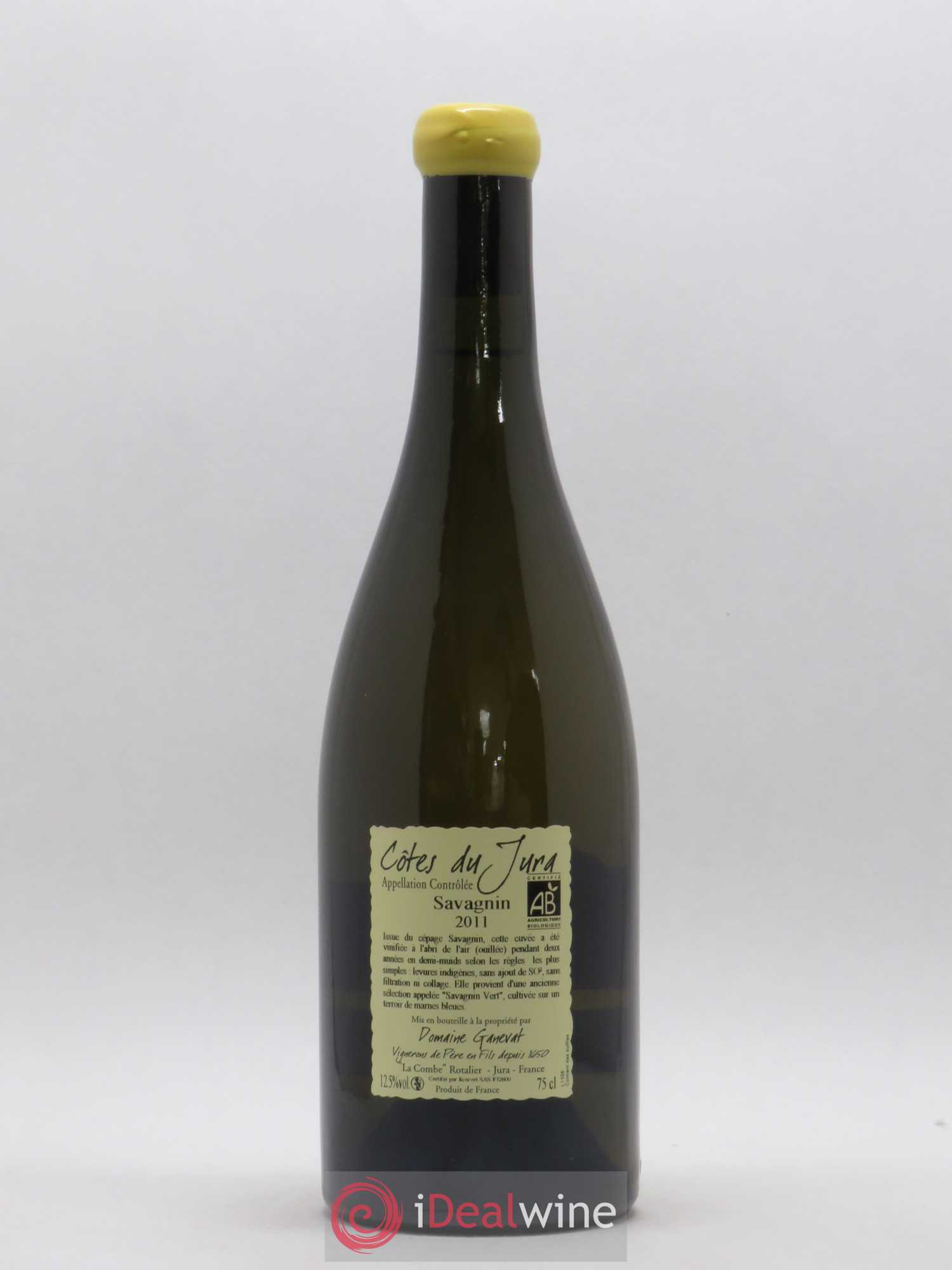 Côtes du Jura Les Chalasses Marnes Bleues Jean-François Ganevat (Domaine) 2011 - Lot de 1 bouteille - 1