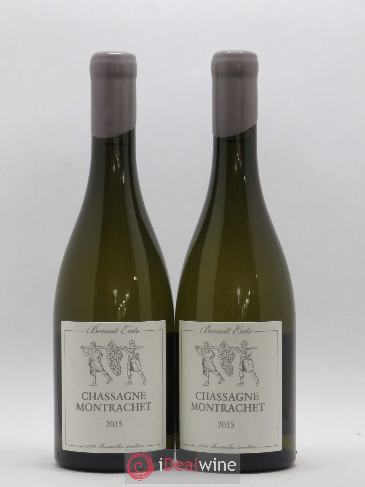 Chassagne-Montrachet Benoit Ente 2015 - Lot de 2 bouteilles - 0