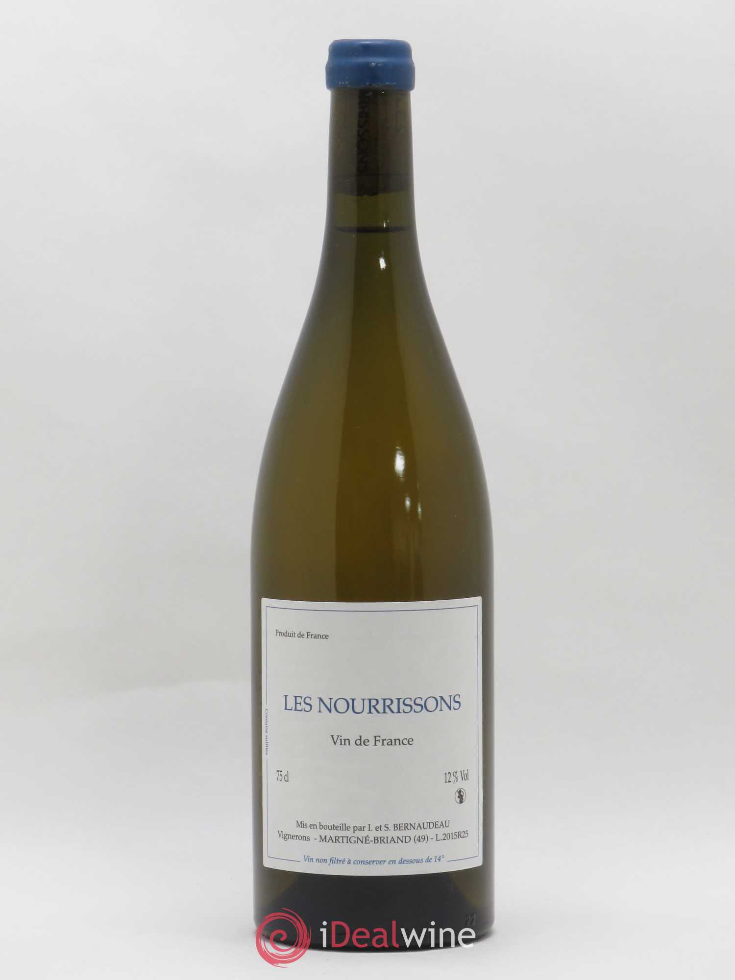 Vin de France Les Nourrissons Stéphane Bernaudeau 2015 - Lot de 1 bouteille - 0