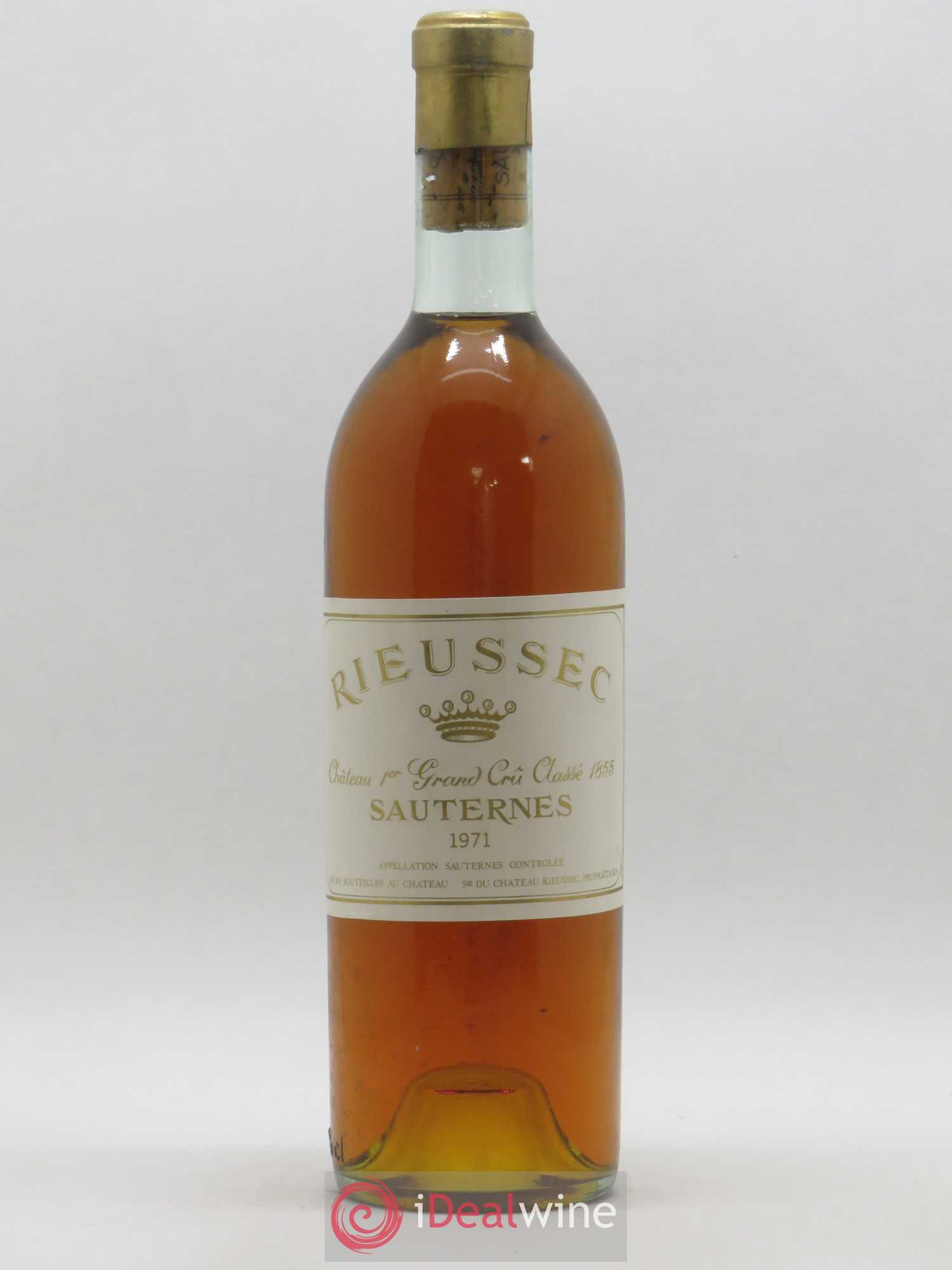 Château Rieussec 1er Grand Cru Classé 1971 - Posten von 1 Flasche - 0