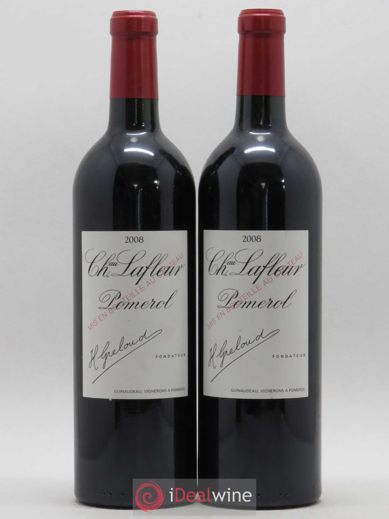 Château Lafleur 2008 - Lot de 2 bouteilles - 0
