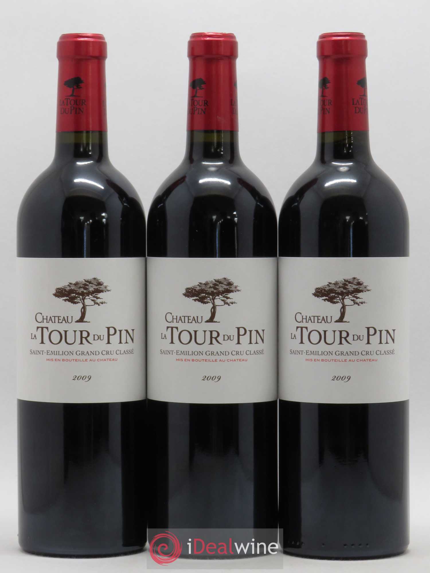 Château la Tour du Pin Figeac 2009 - Lot de 3 bouteilles - 0